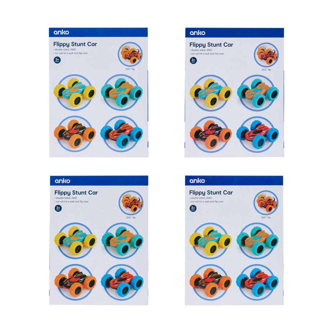 10 Flippy Stunt Car - Assorted, 10 of 10