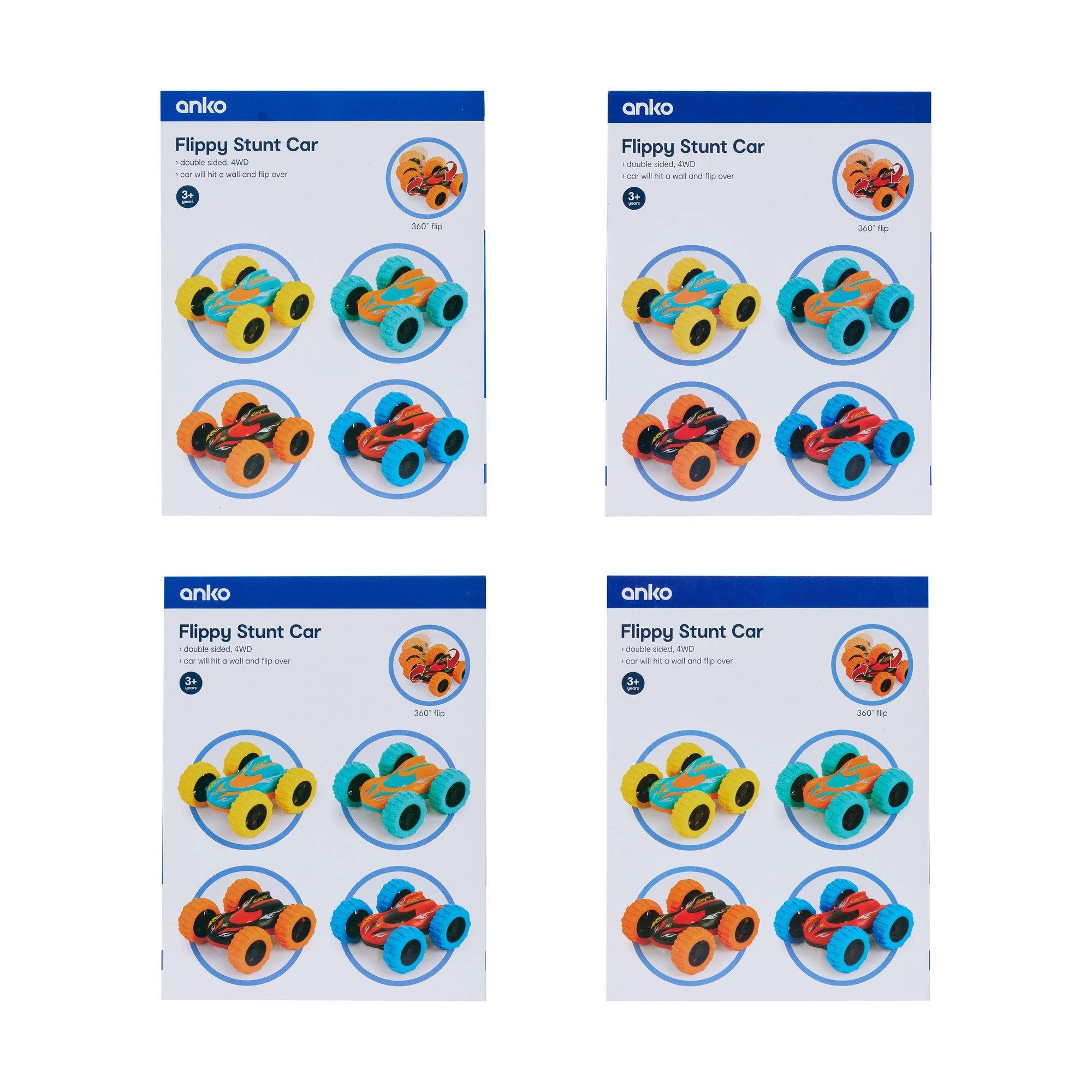 10 Flippy Stunt Car - Assorted, 10 of 10