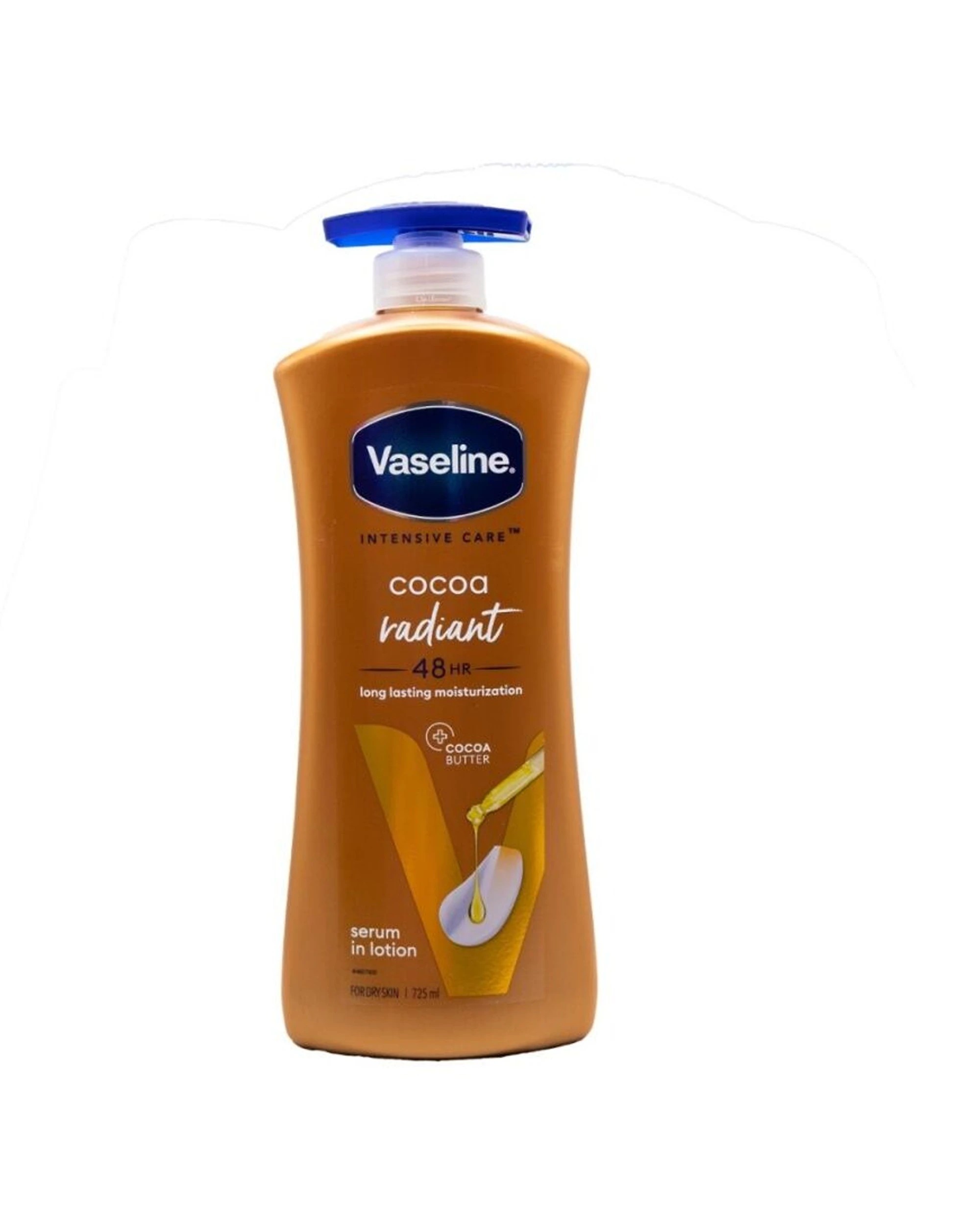 2 Vaseline 6PK Intensive Care Radiant Cocoa Butter Body Lotion Dry Skin 725ml - Multi, 2 of 3