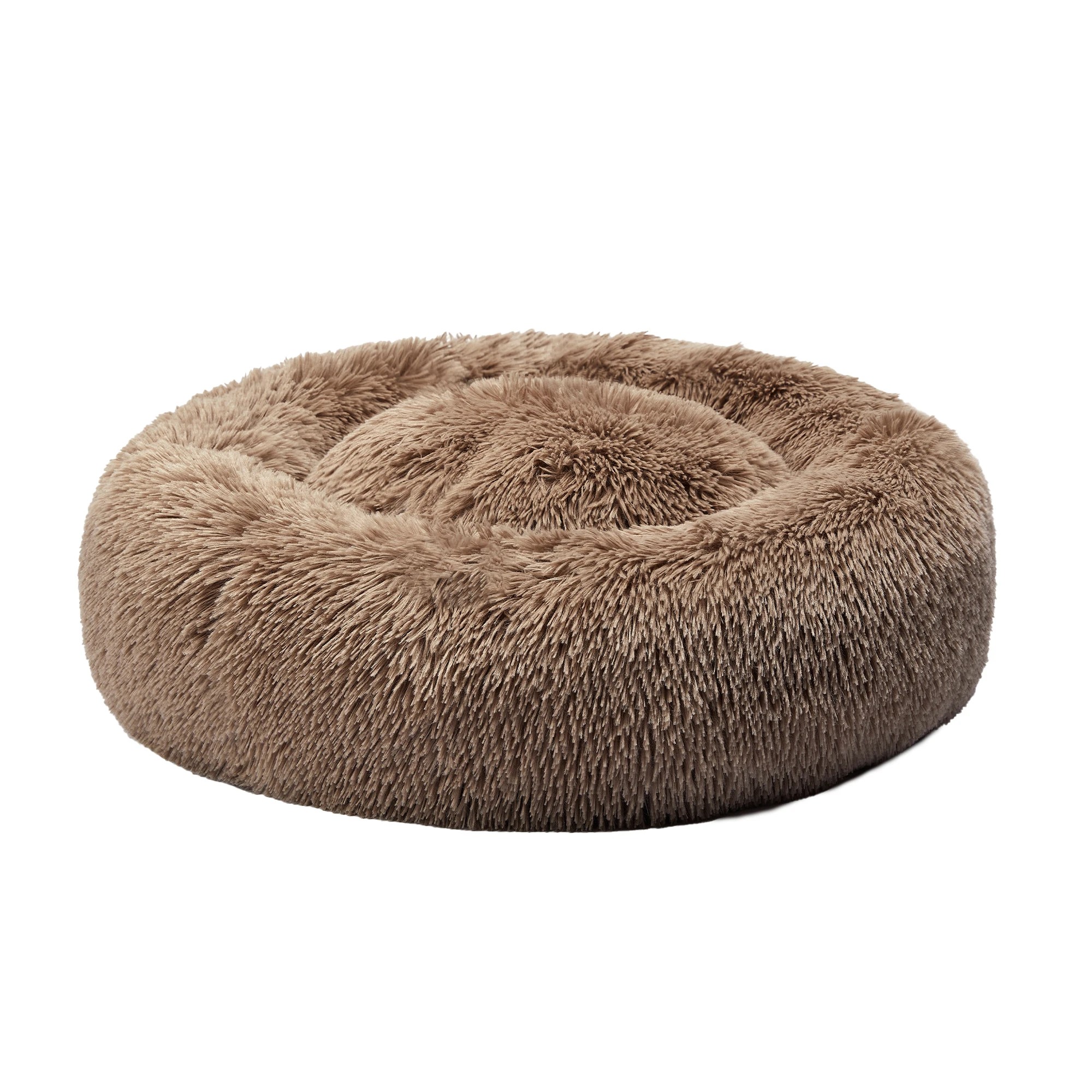 1 Pawz Round Pet Bed M - Brown, 1 of 3