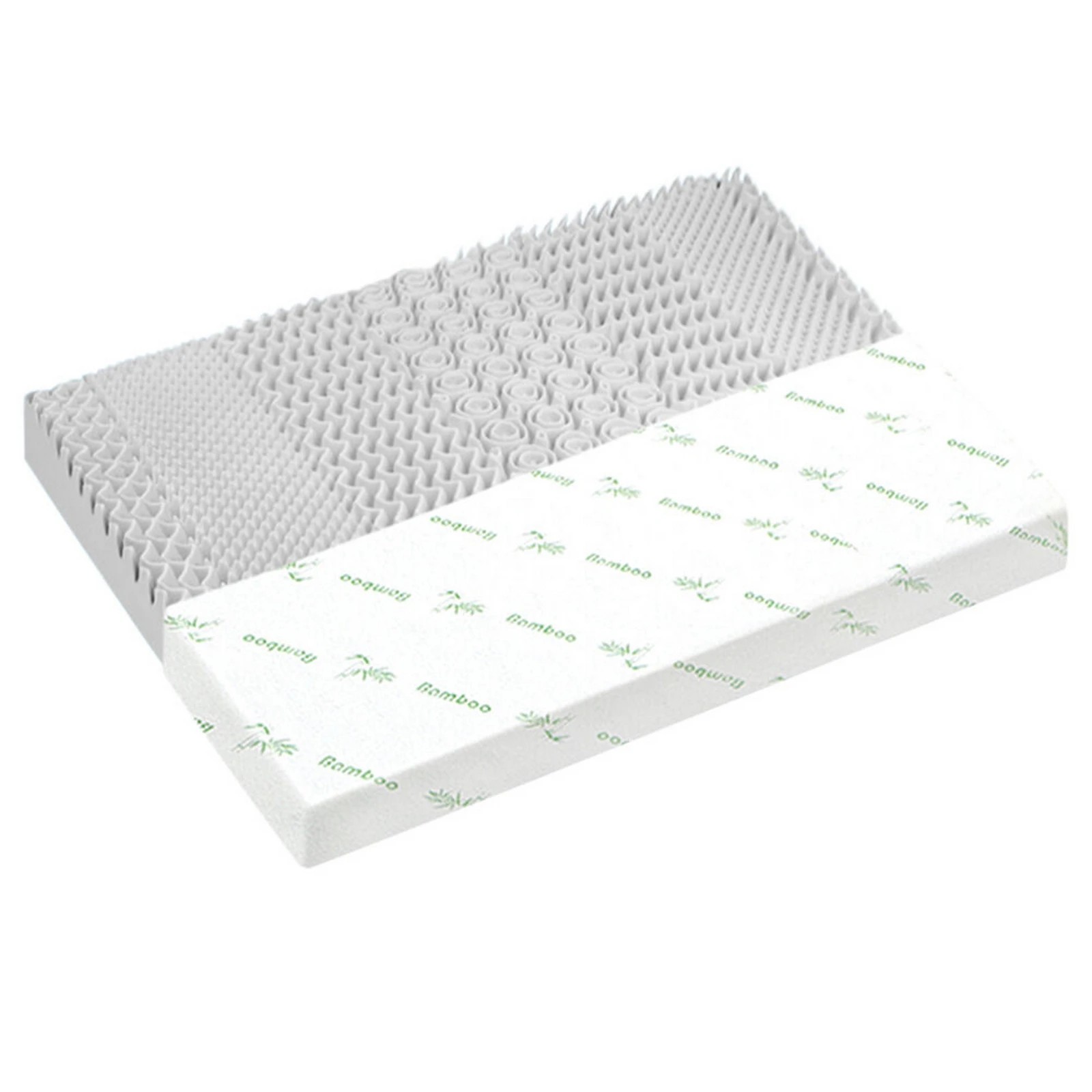 1 Starry Eucalypt 8cm Memory Foam Mattress Topper 7-Zone Graphite - Double Bed, 1 of 10