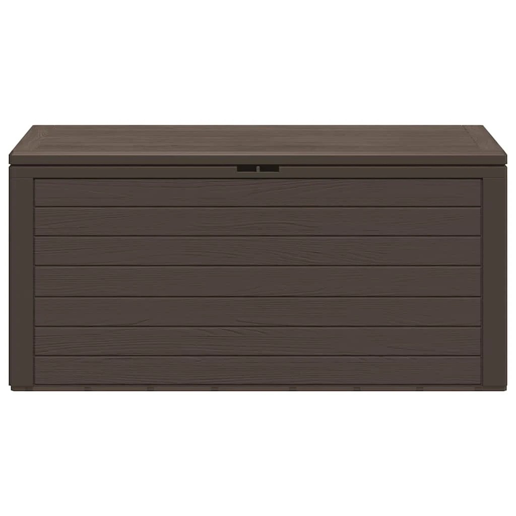 3 vidaXL Outdoor storage box Ample Storage - Brown, 3 of 9