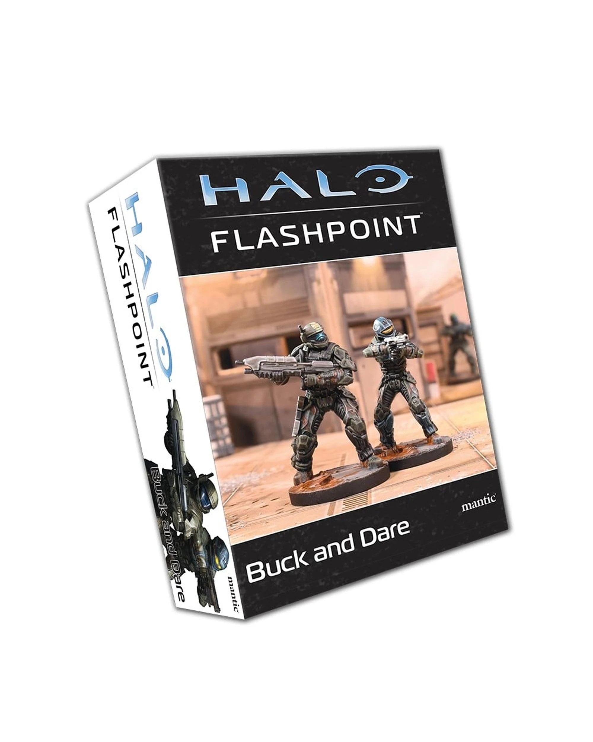 1 Halo Flashpoint Tactical Miniatures Game Buck and Dare, 1 of 3