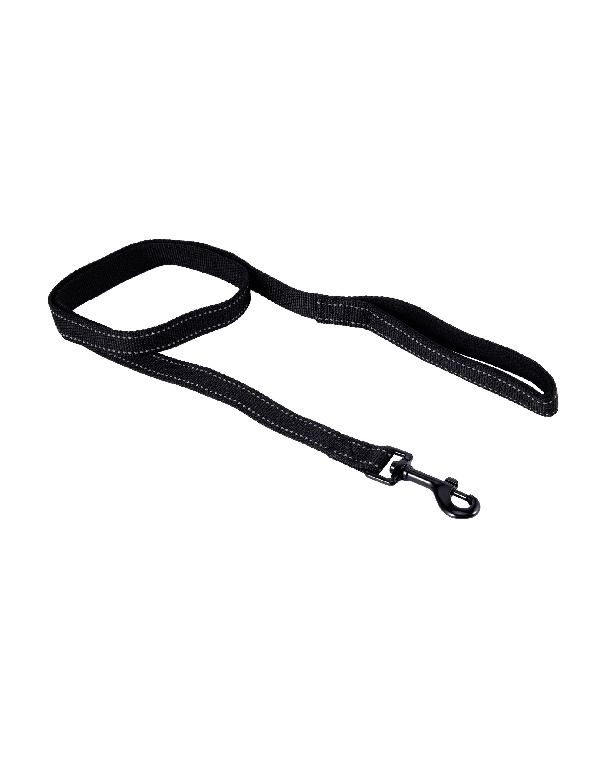 3 Black Reflective Collar and Lead Set - Small, 3 of 5
