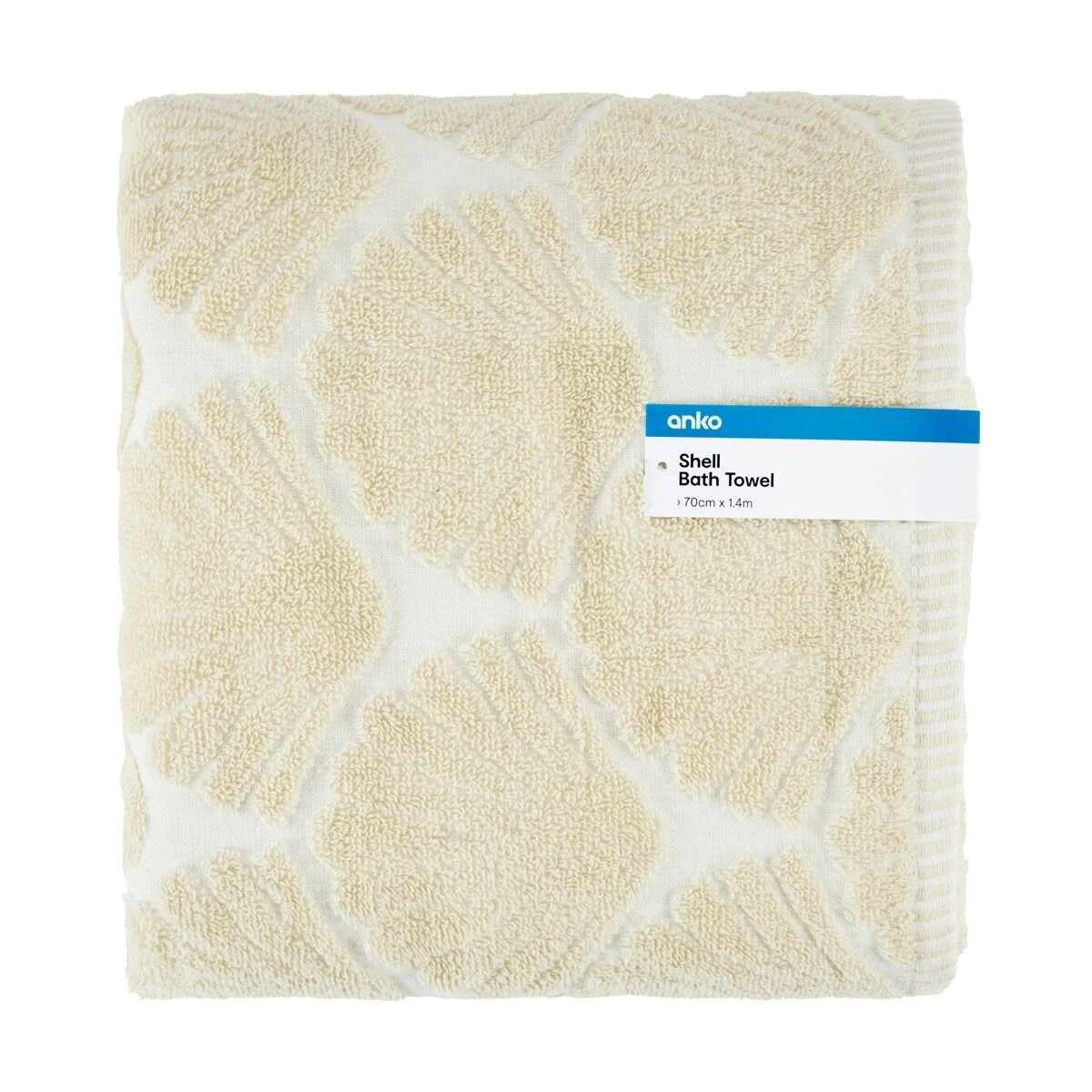 5 Shell Cotton Bath Towel, 5 of 6