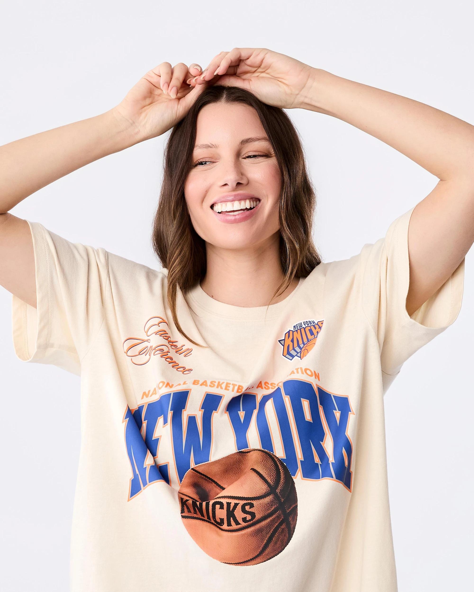 5 Official NBA Adult Lounge Set Knicks Blu, 5 of 7