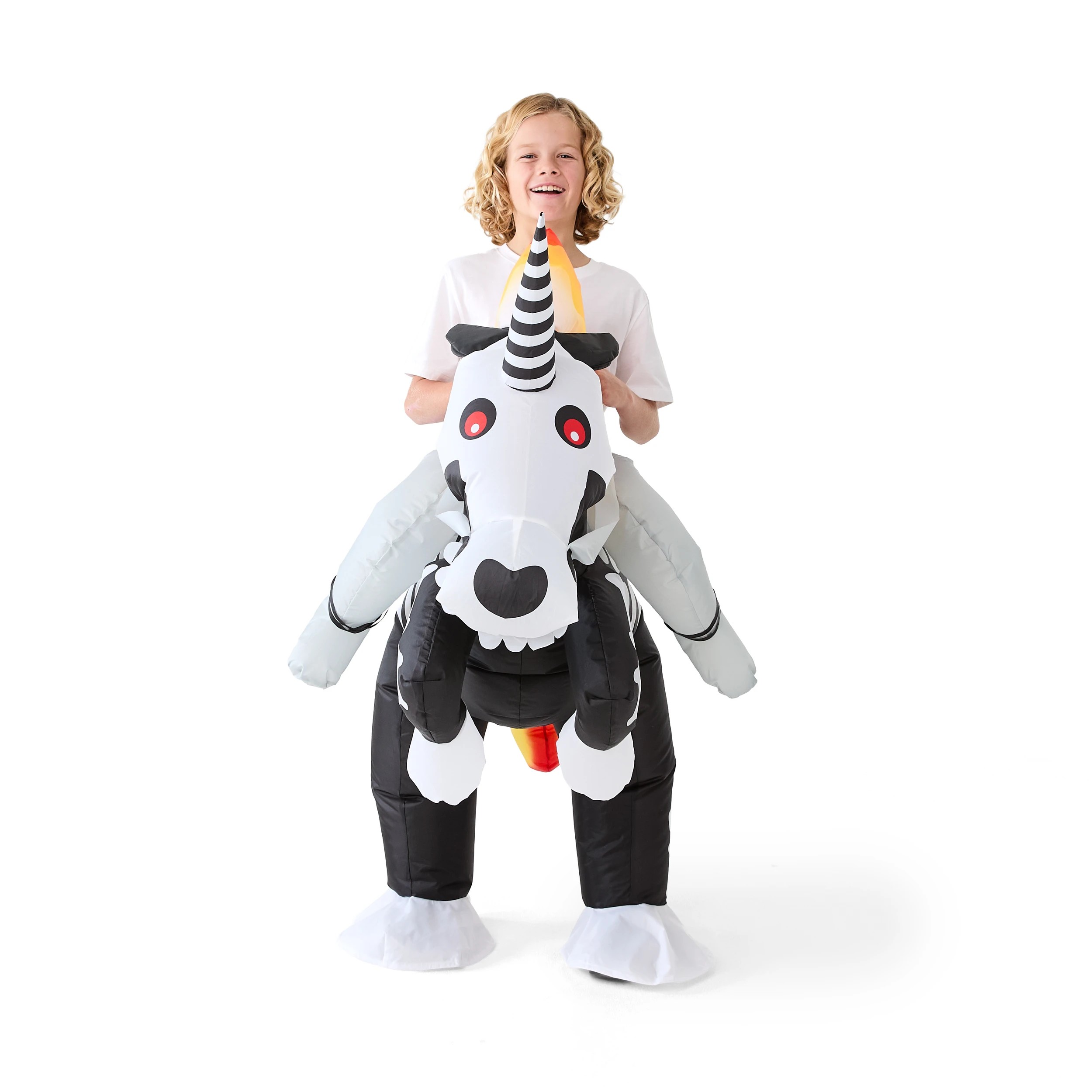 2 Inflatable Ride On Horse Costume - Ages 8+, 2 of 10