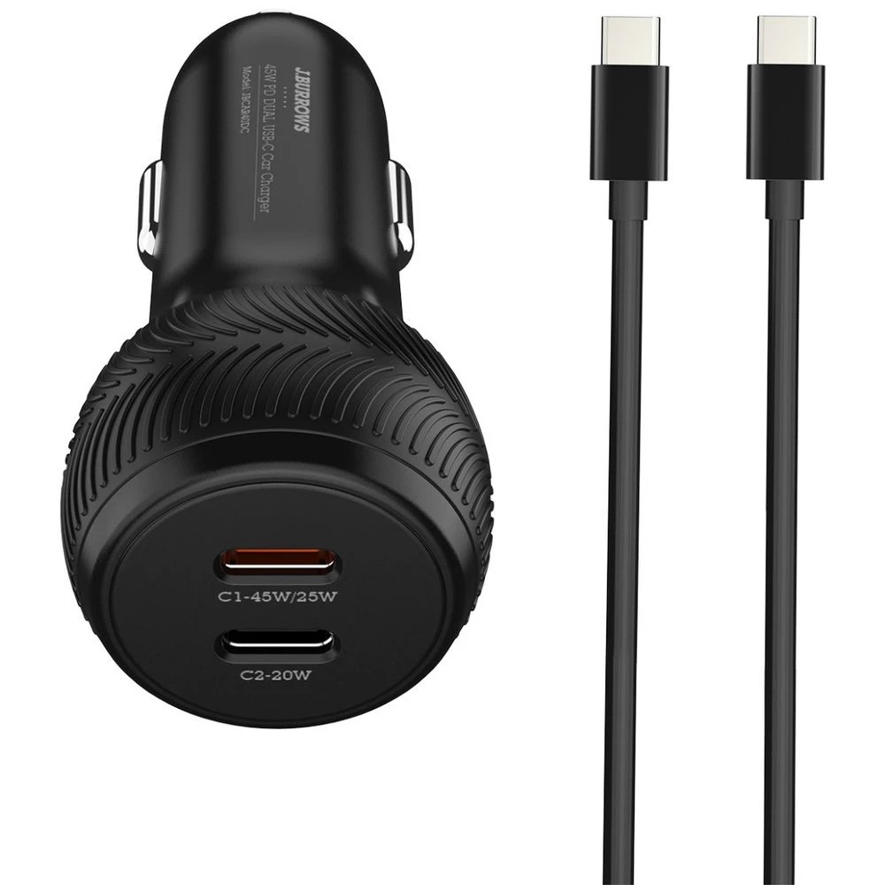 2 J.Burrows Dual USB-C Car Charger 40 W, 2 of 5
