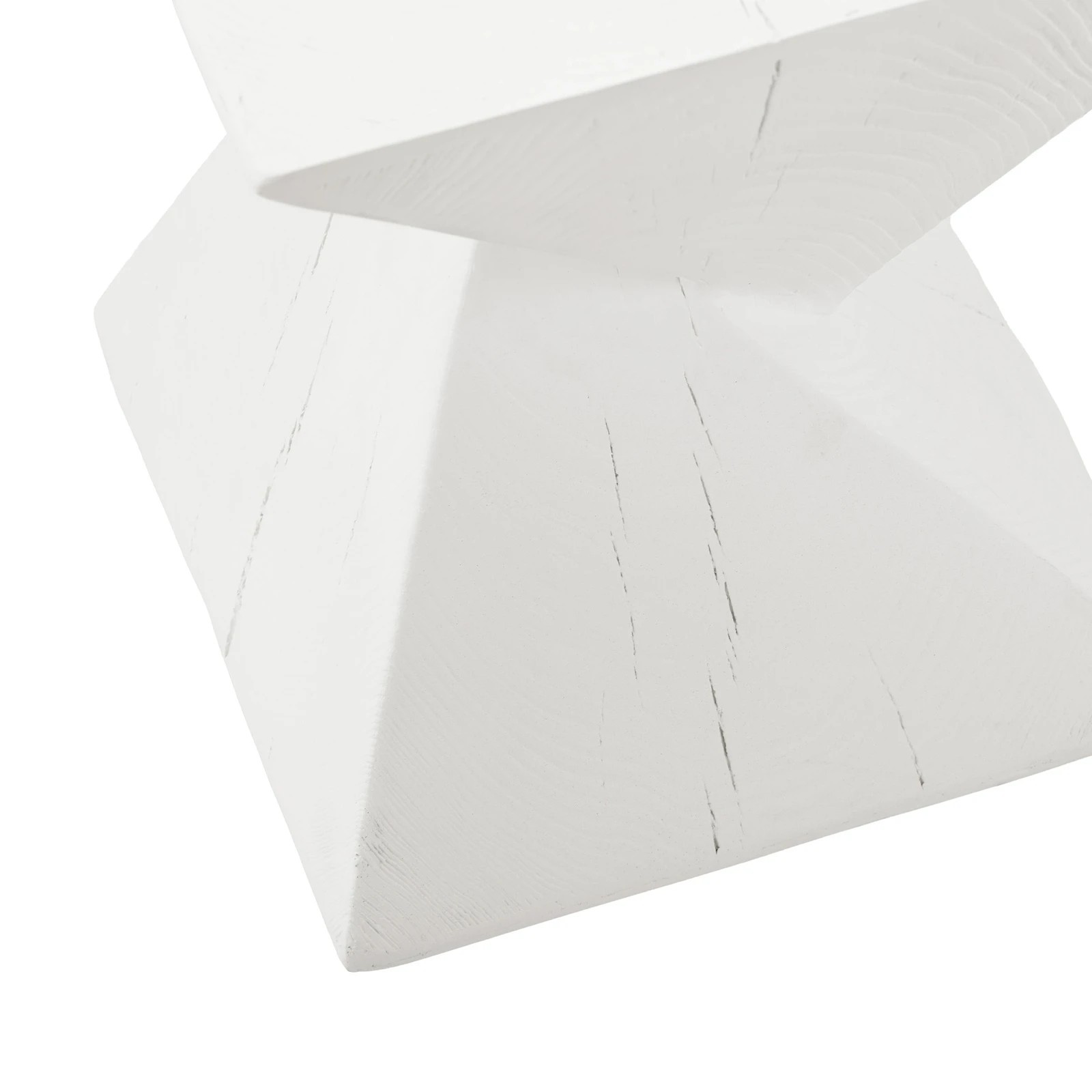 6 Oikiture Side Table Coffee Bedside End Stool Stand Stone Outdoor
 - White, 6 of 8