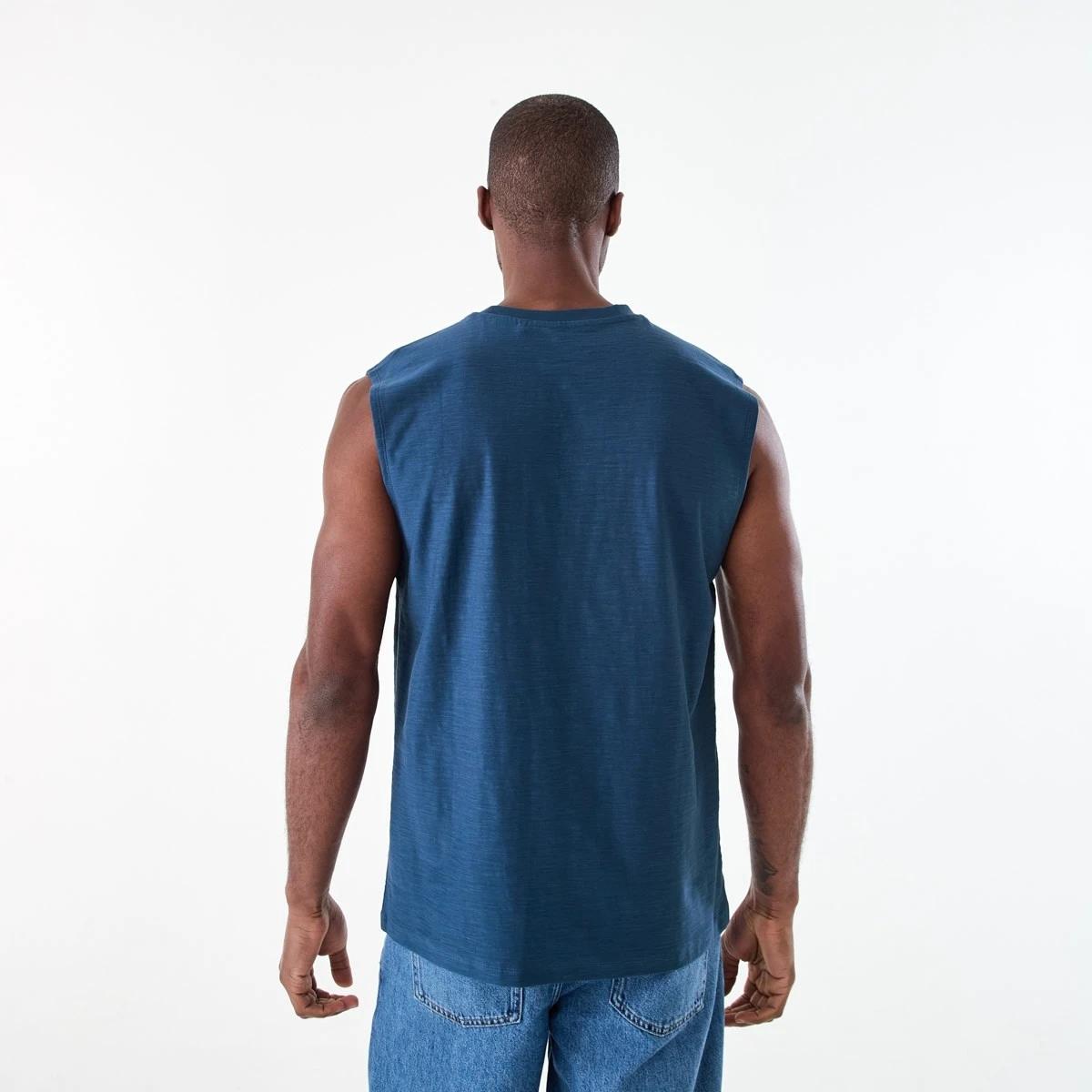 3 Oversized Slub Muscle DARK DENIM, 3 of 6