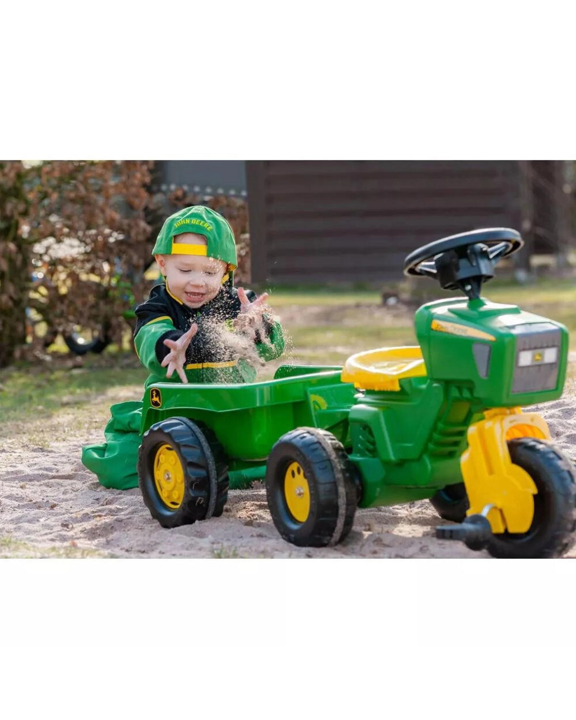 4 John Deere Rolly Kid Pedal Trike Tractor  Ages 2.5  5, 4 of 4