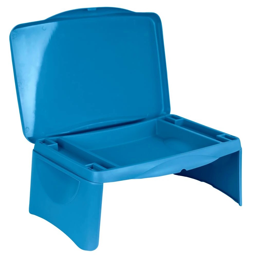 2 Otto Folding Laptop Desk Blue, 2 of 9