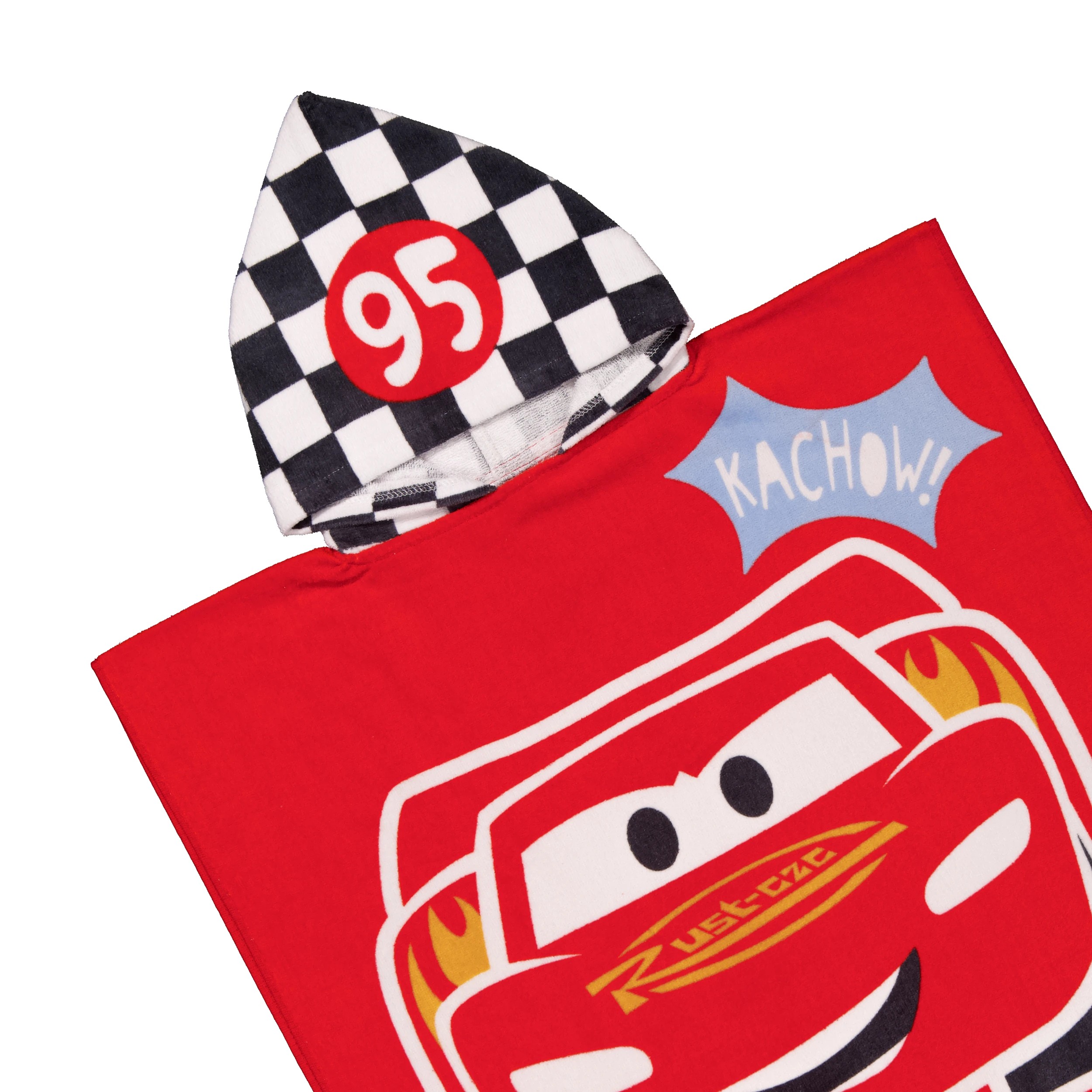 2 Disney Pixar Cars Cotton Hooded Towel, 2 of 4