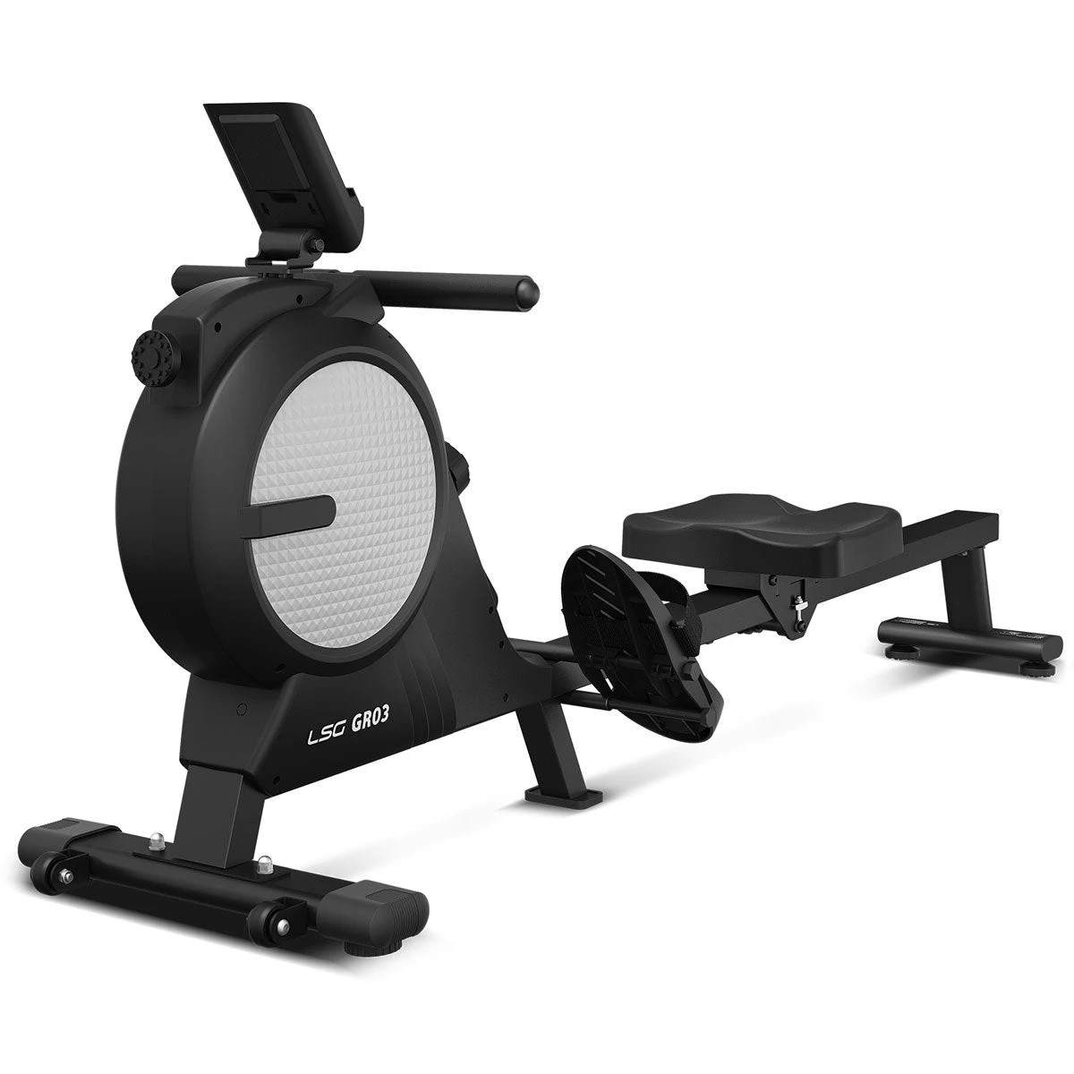 1 LSG Fitness GR-03 Magnetic Rowing Machine - Black, 1 of 9