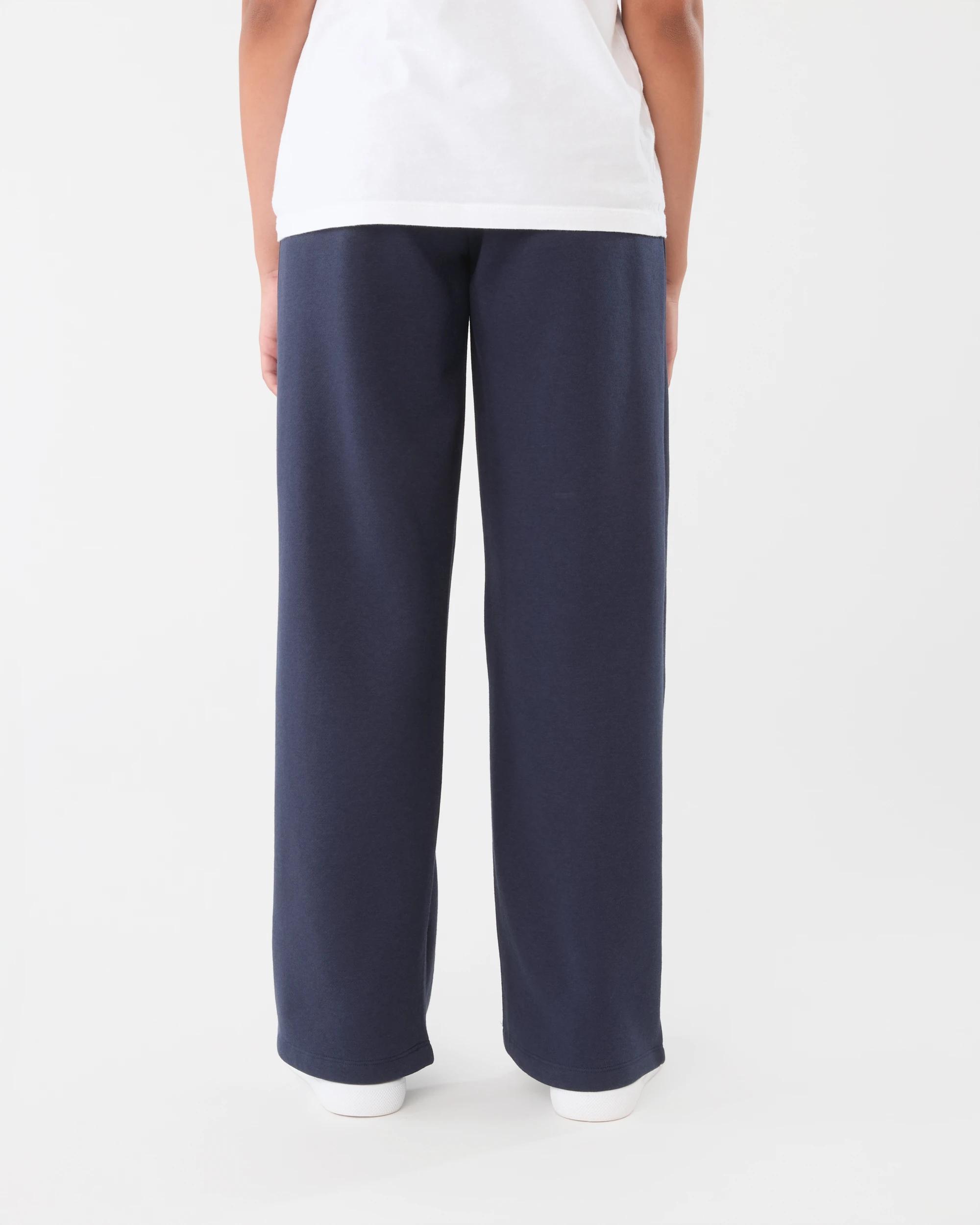 2 Wide Leg Trackpants Dress Navy, 2 of 6