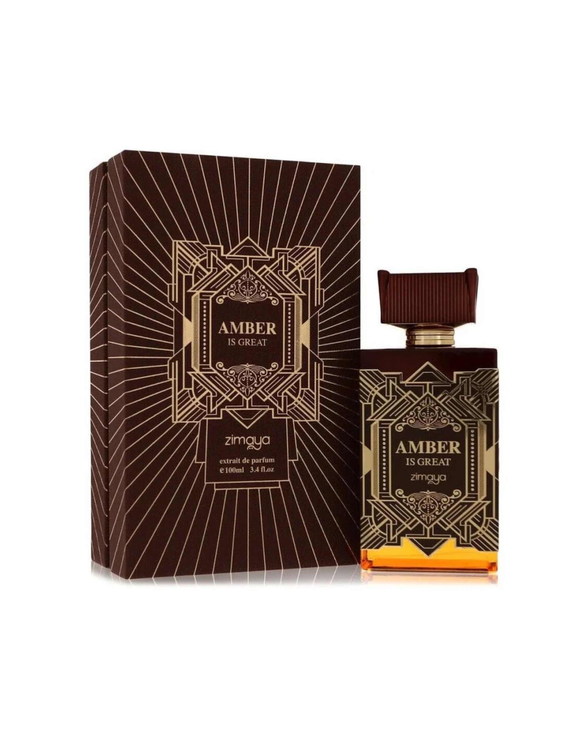 1 Zimaya Amber Is Great Extrait De Parfum Unisex Fragrance 100Ml, 1 of 1