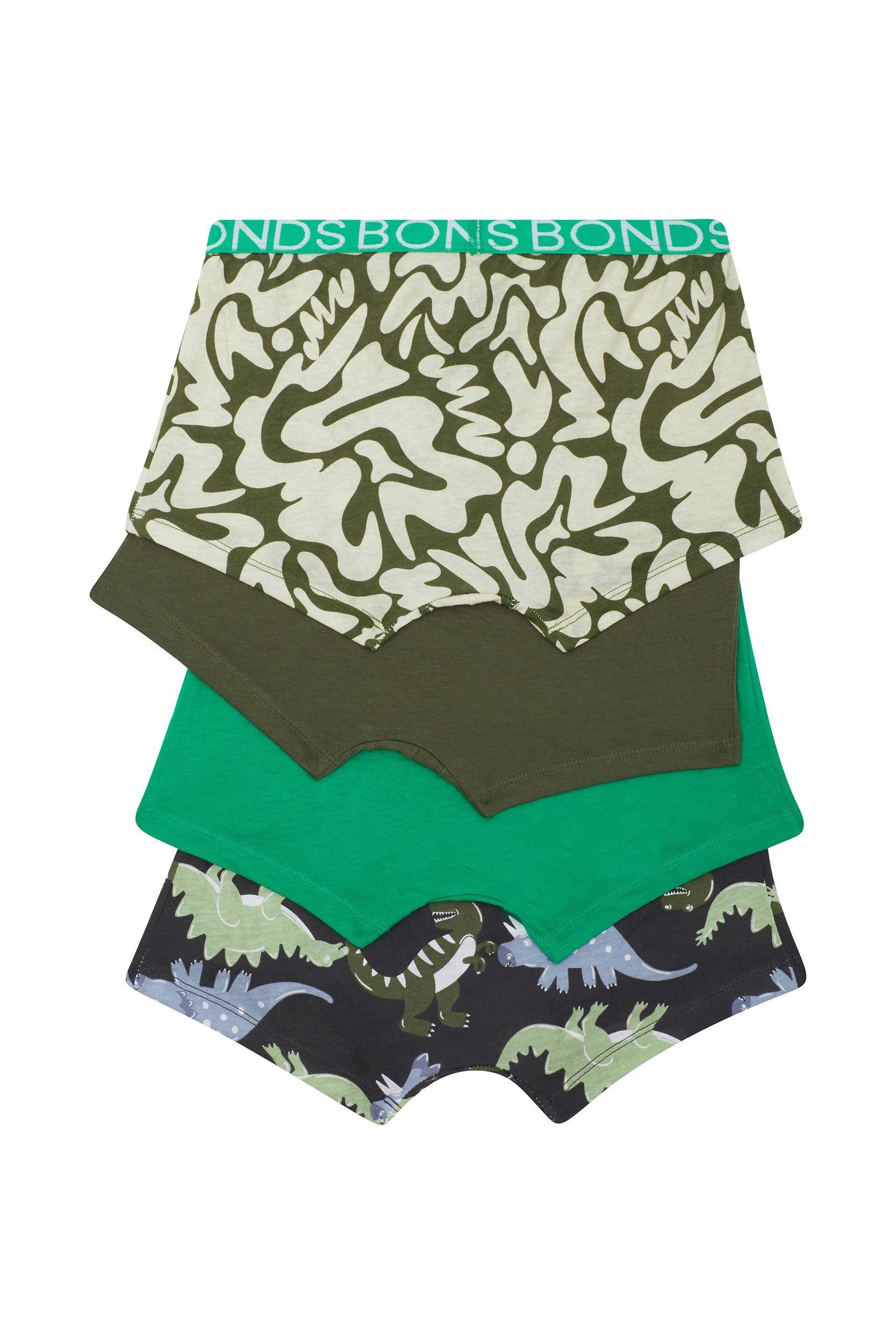 2 Bonds Boys Trunks 4 Pack SLEEPY DINOSAUR, 2 of 3