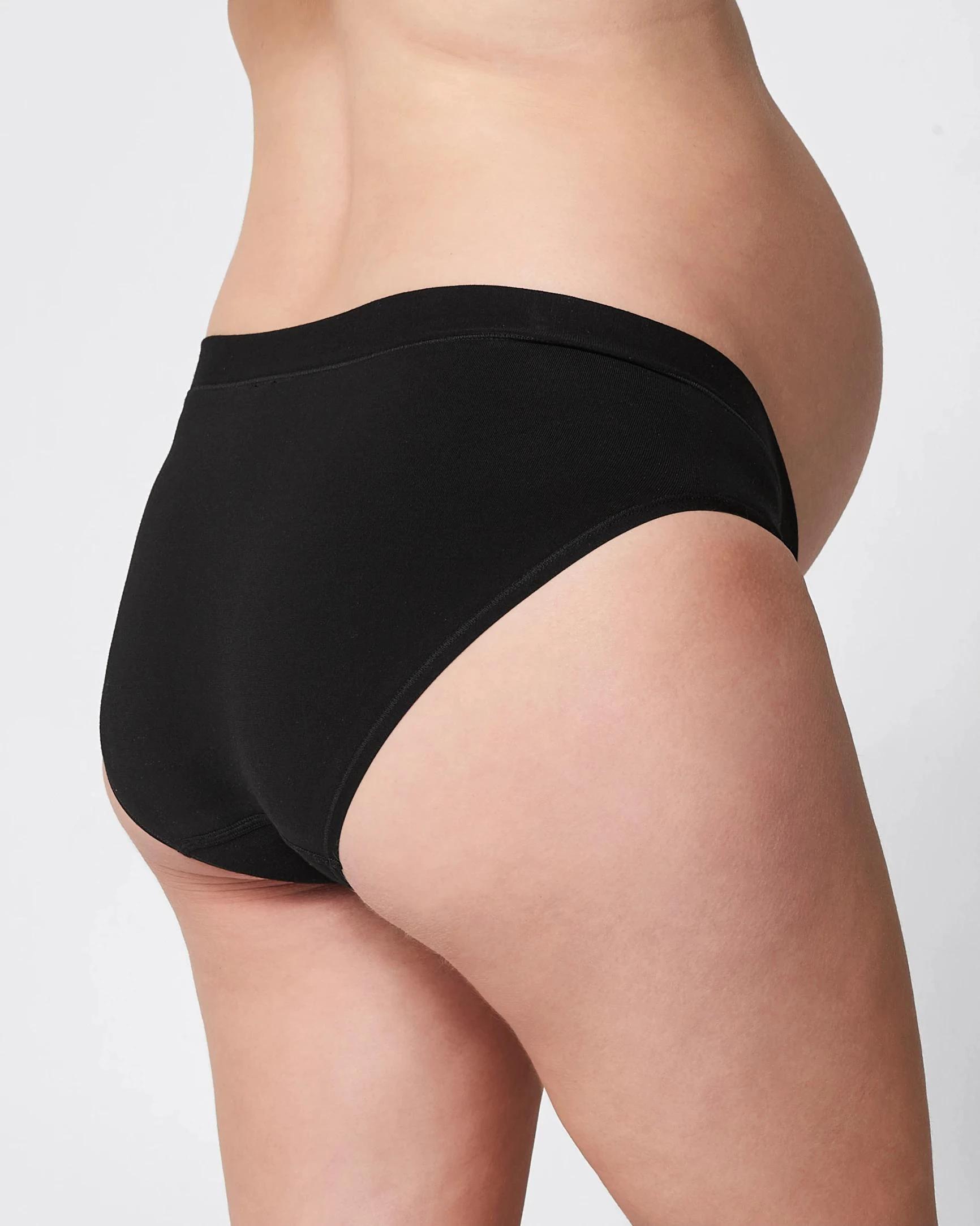 4 Target Maternity Underbelly Bikini Briefs; Style: LBF95588 BLACK, 4 of 4