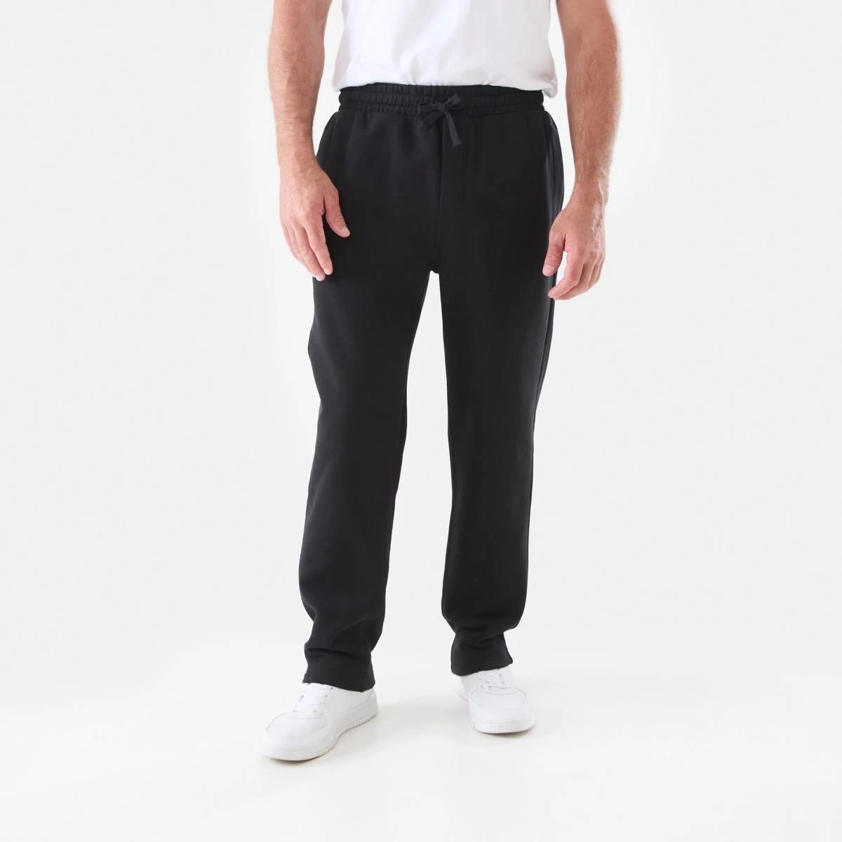 1 Straight Leg Trackpants Black, 1 of 6