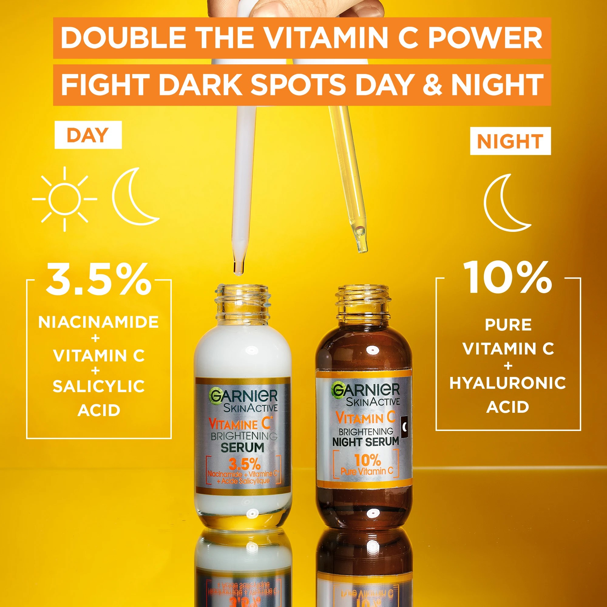 10 New Garnier SkinActive Brightening Serum 30ml - 3.5% Vitamin C, Niacinamide & Salicylic Acid, 10 of 10