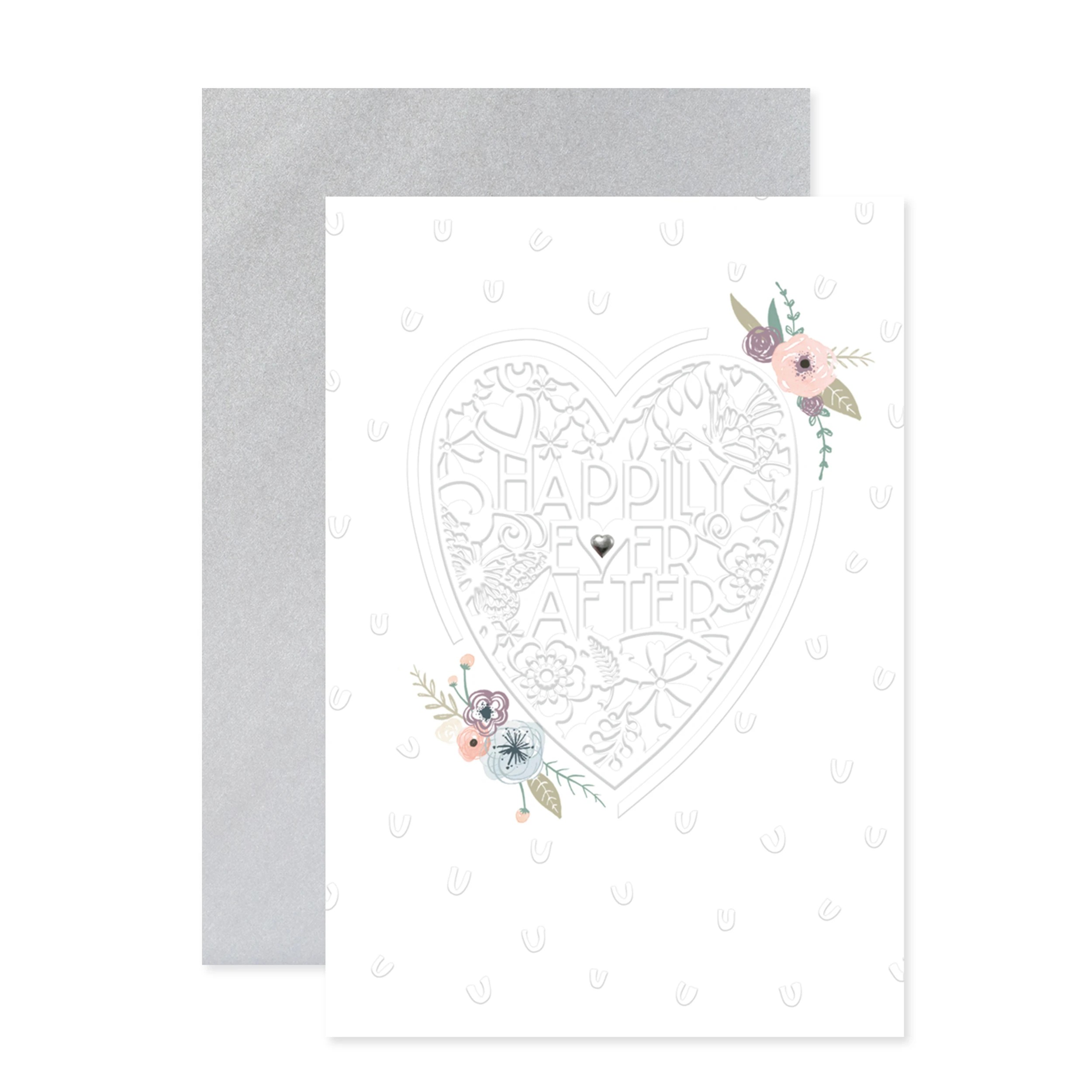 1 Hallmark Wedding Card - Happily Ever After, 1 of 3