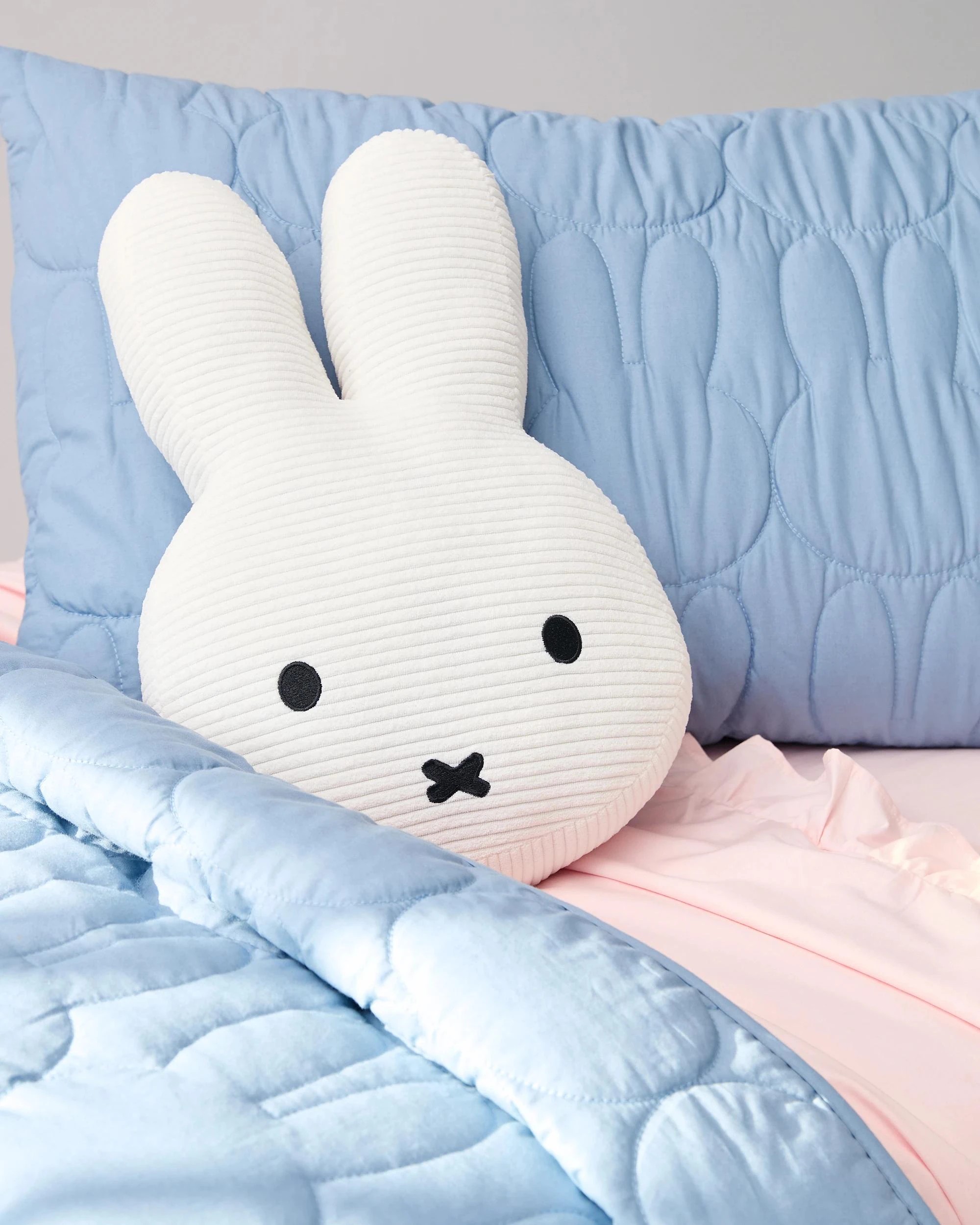 9 Miffy Kids Coverlet Set - Queen Bed - Blue, 9 of 9