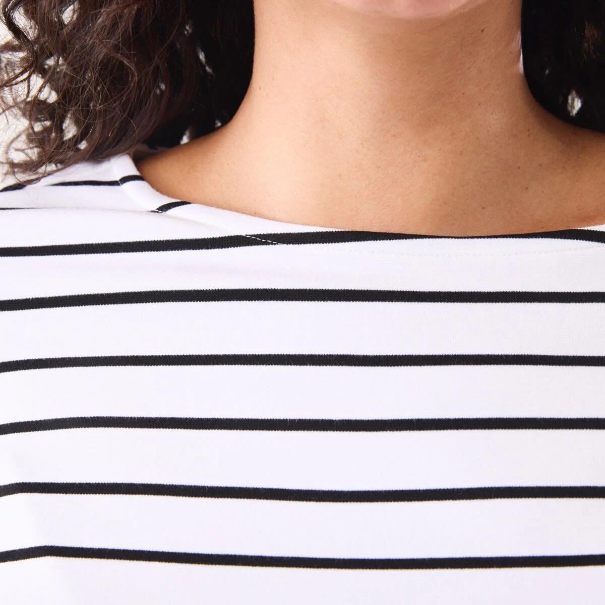 6 Long Sleeve Drop Shoulder T-shirt Snow Strp, 6 of 7