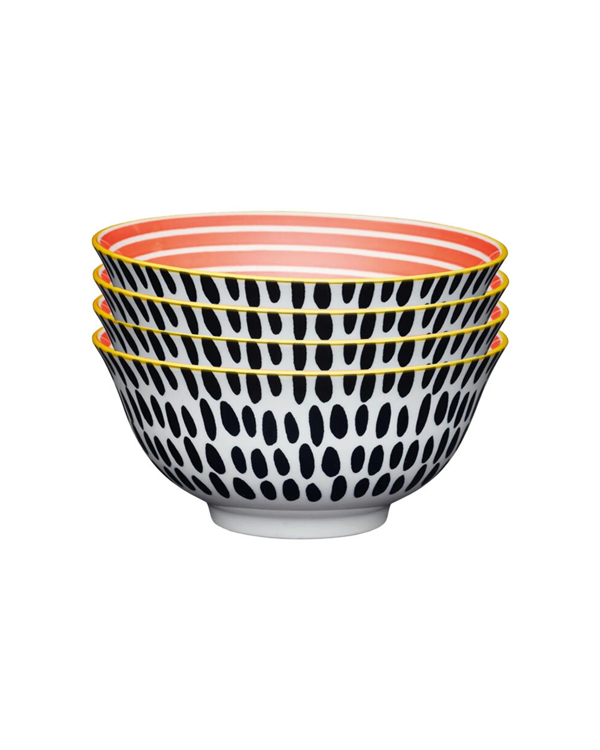 1 Mikasa 4pc Does It All Kitchen Glazed Bowl 15.7cm Durable Microwave Dishwasher Safe - Multi, 1 of 7