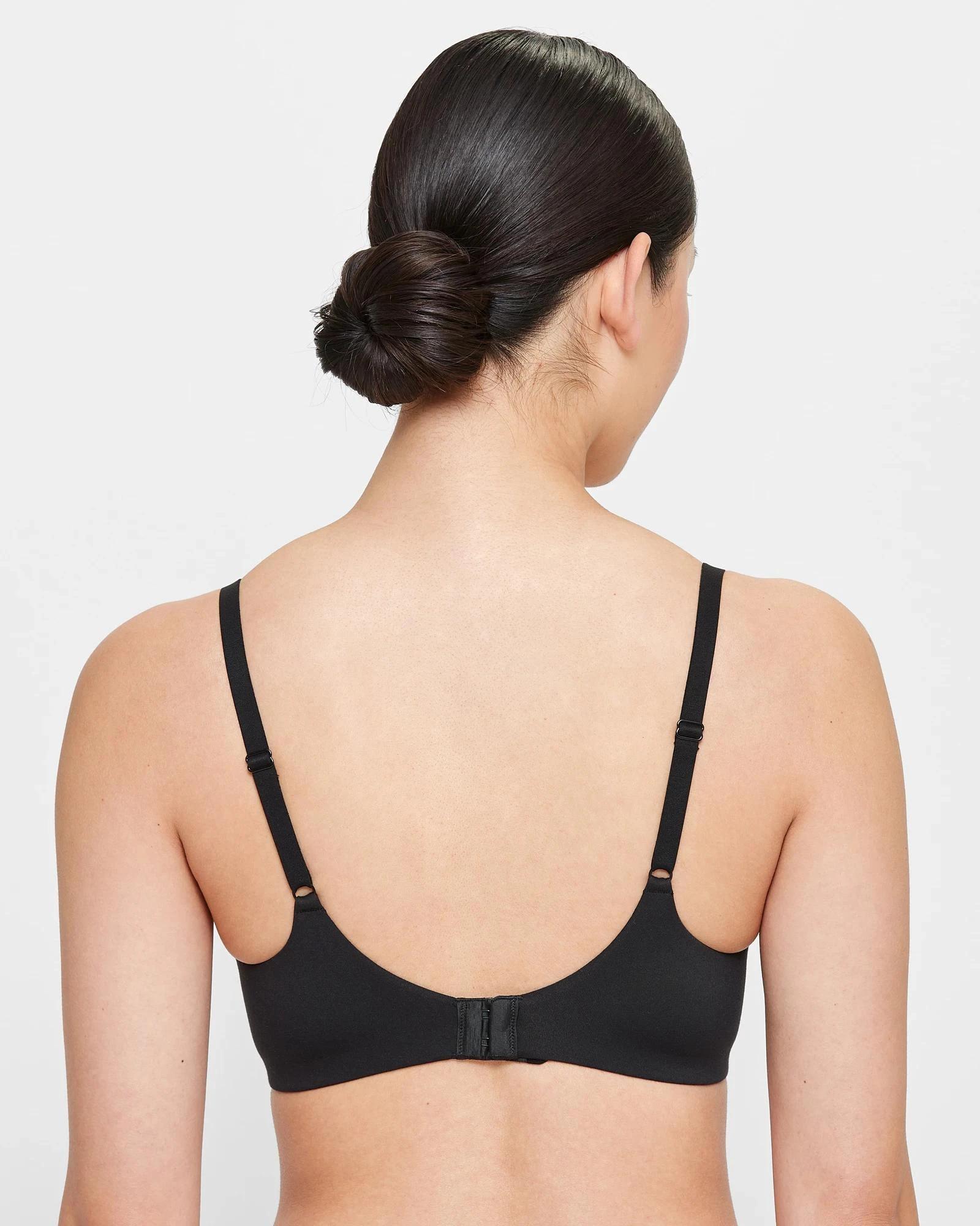 3 Target Soft Comfort Wirefree T-Shirt Bra BLACK, 3 of 4