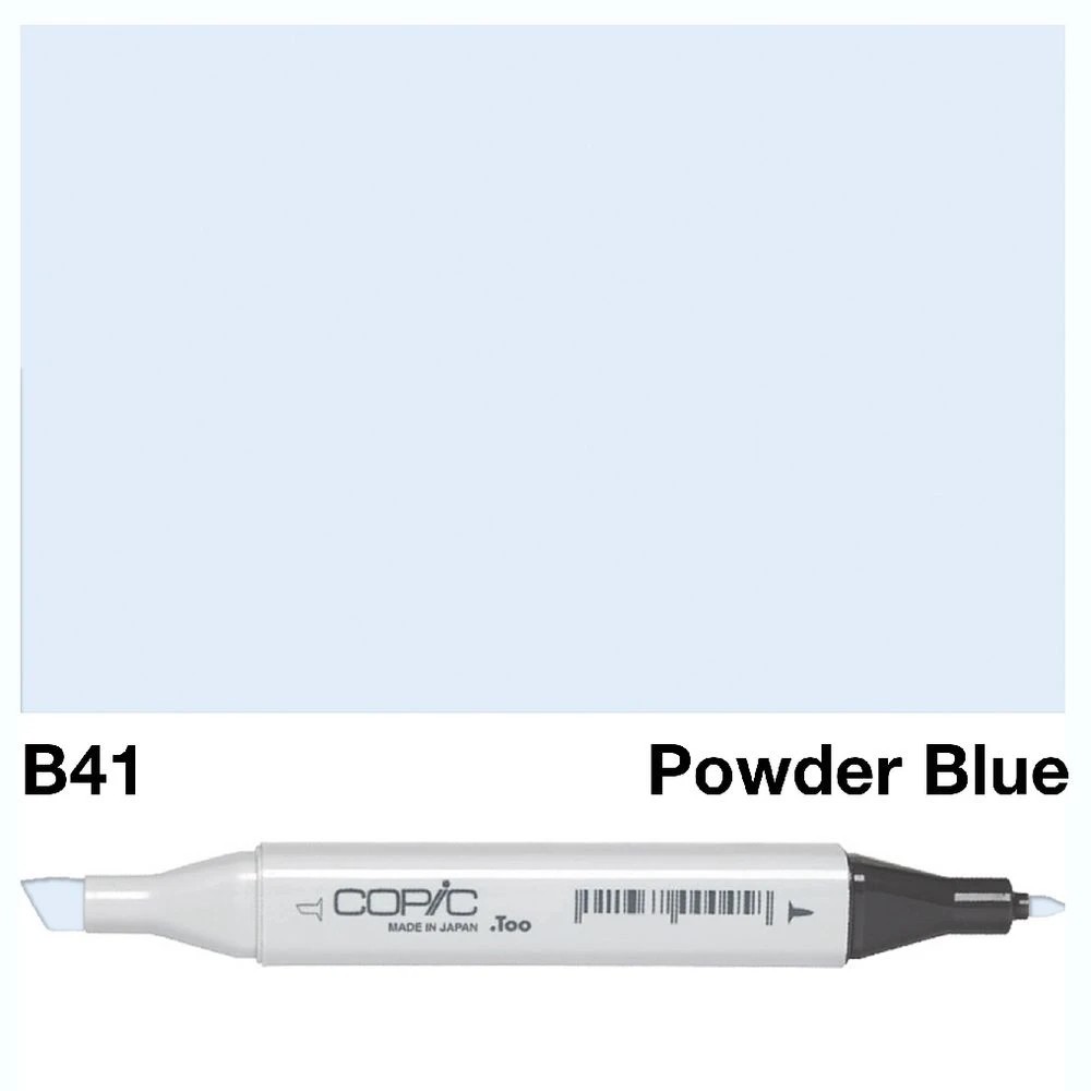 3 Copic Classic Original Dual Nib Marker B41 Powder Blue, 3 of 3