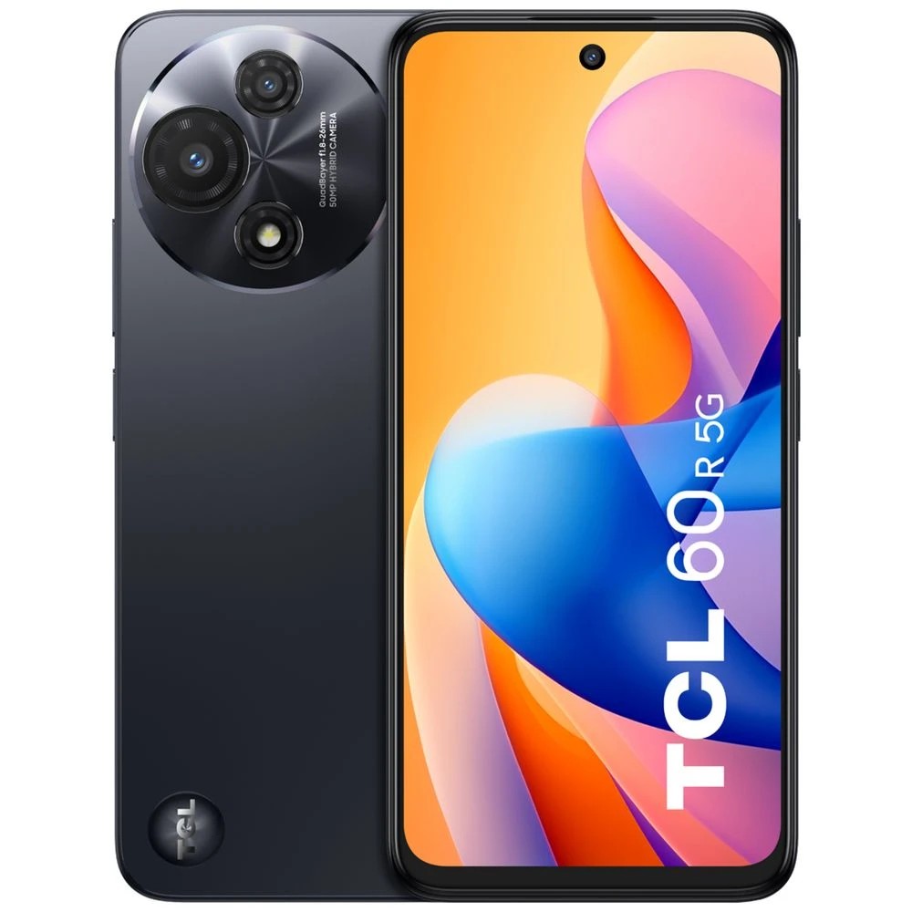 1 TCL 60R 128GB 5G Unlocked Smartphone Grey, 1 of 5