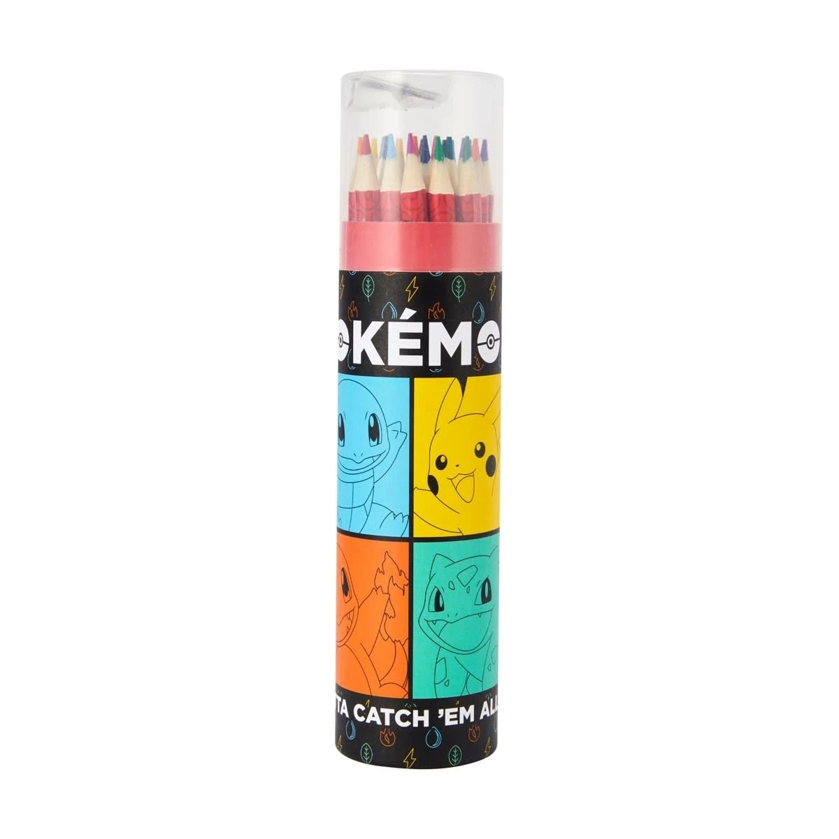 1 24 Pack Pokemon Pencil Cylinder, 1 of 6