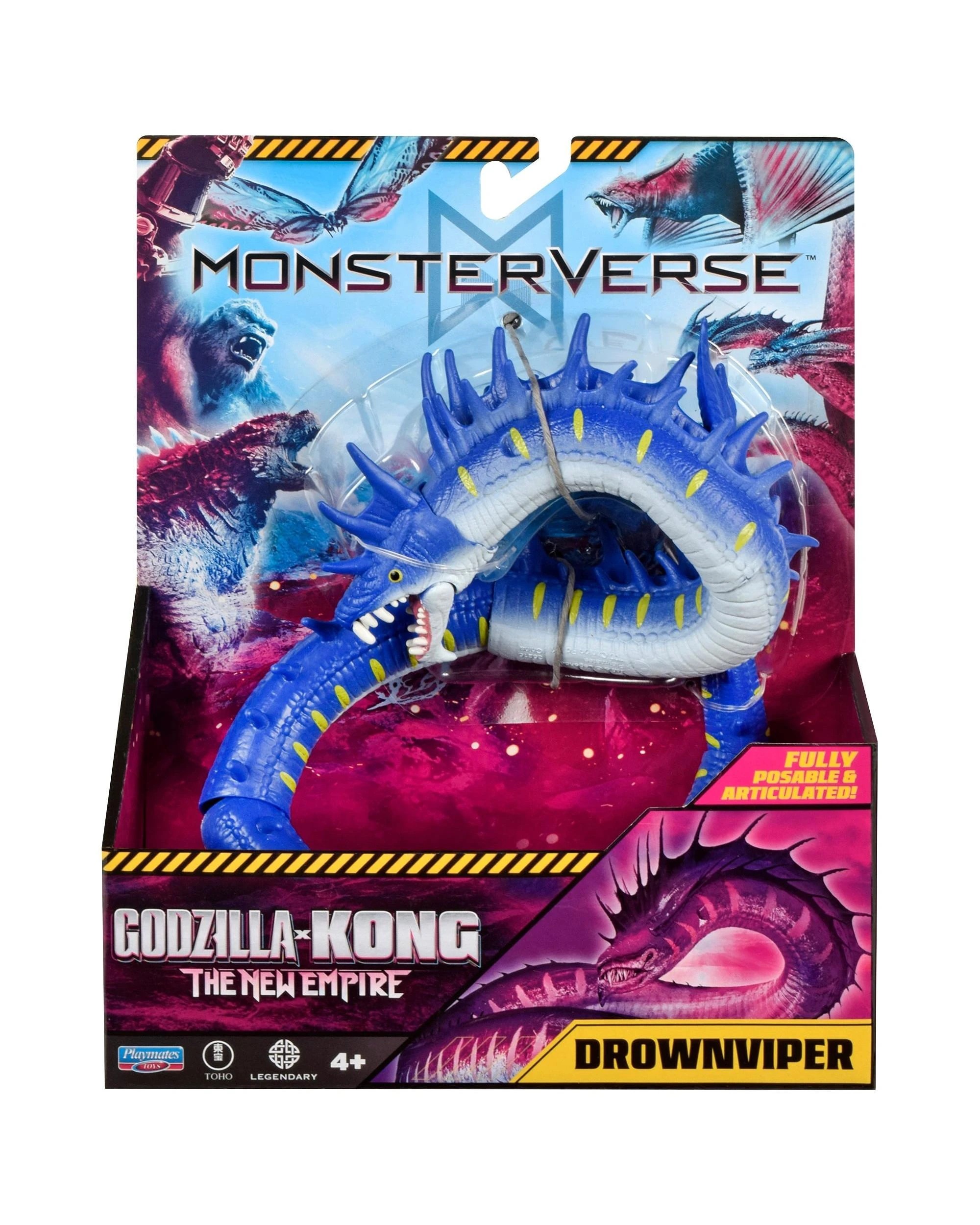 1 MonsterVerse Godzilla x Kong The New Empire Drownviper 6 inch Action Figure, 1 of 6