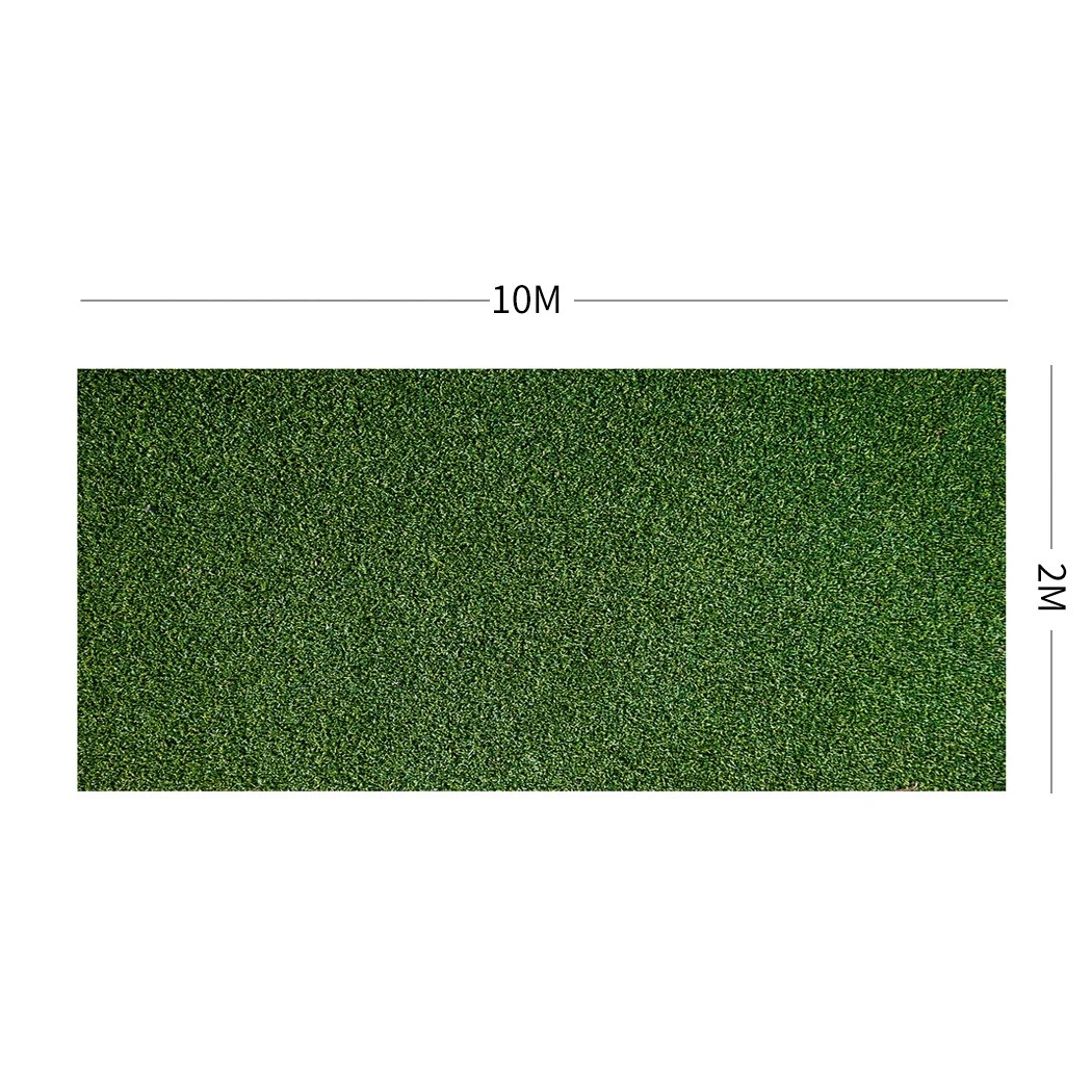 2 Marlow Artificial Grass Synthetic Turf Fake Plastic Plant 17mm 20sqm 2 x 10m, 2 of 5