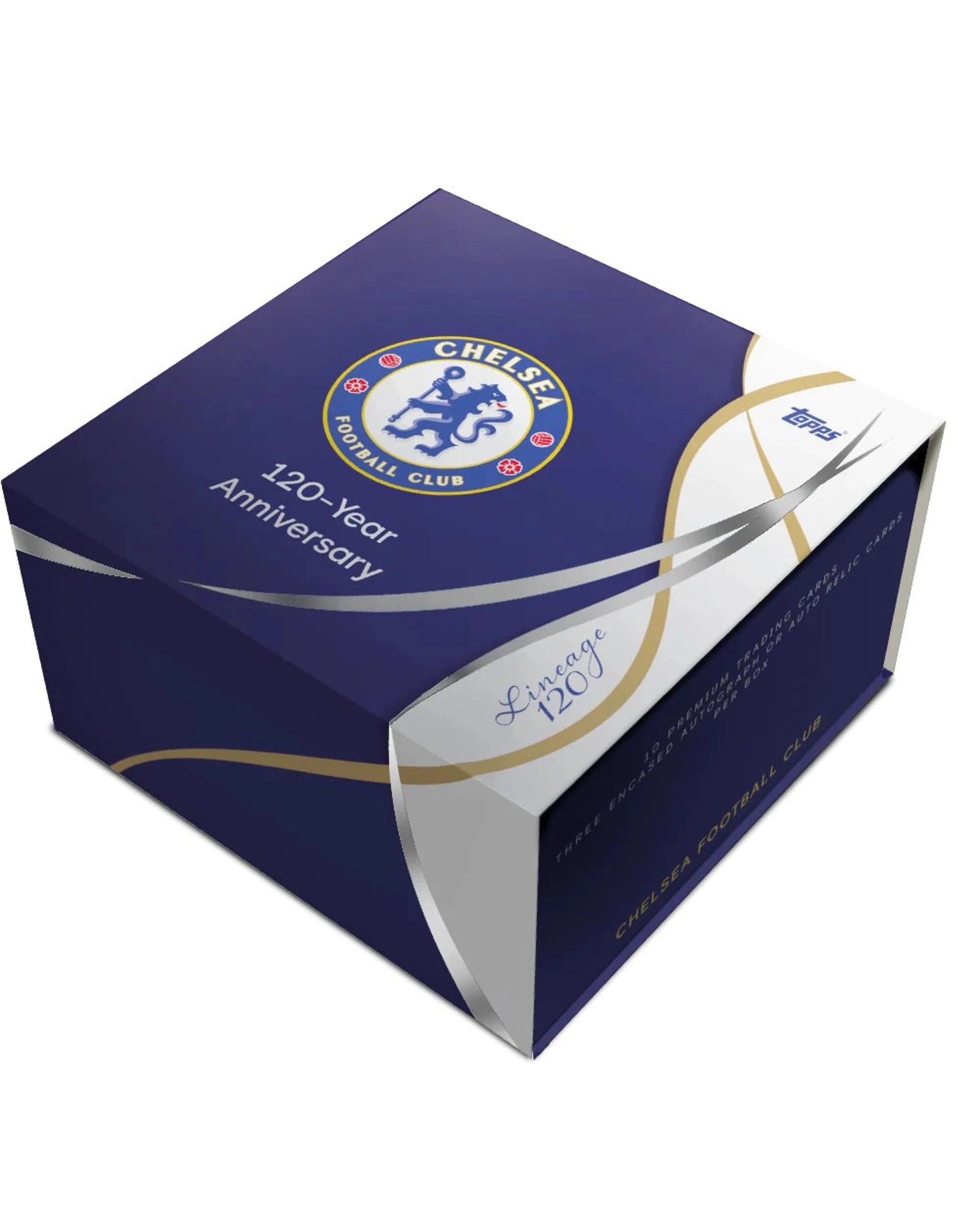 1 Topps 2024/25 Chelsea Lineage 120 Year Anniversary Edition Soccer Hobby Box, 1 of 9