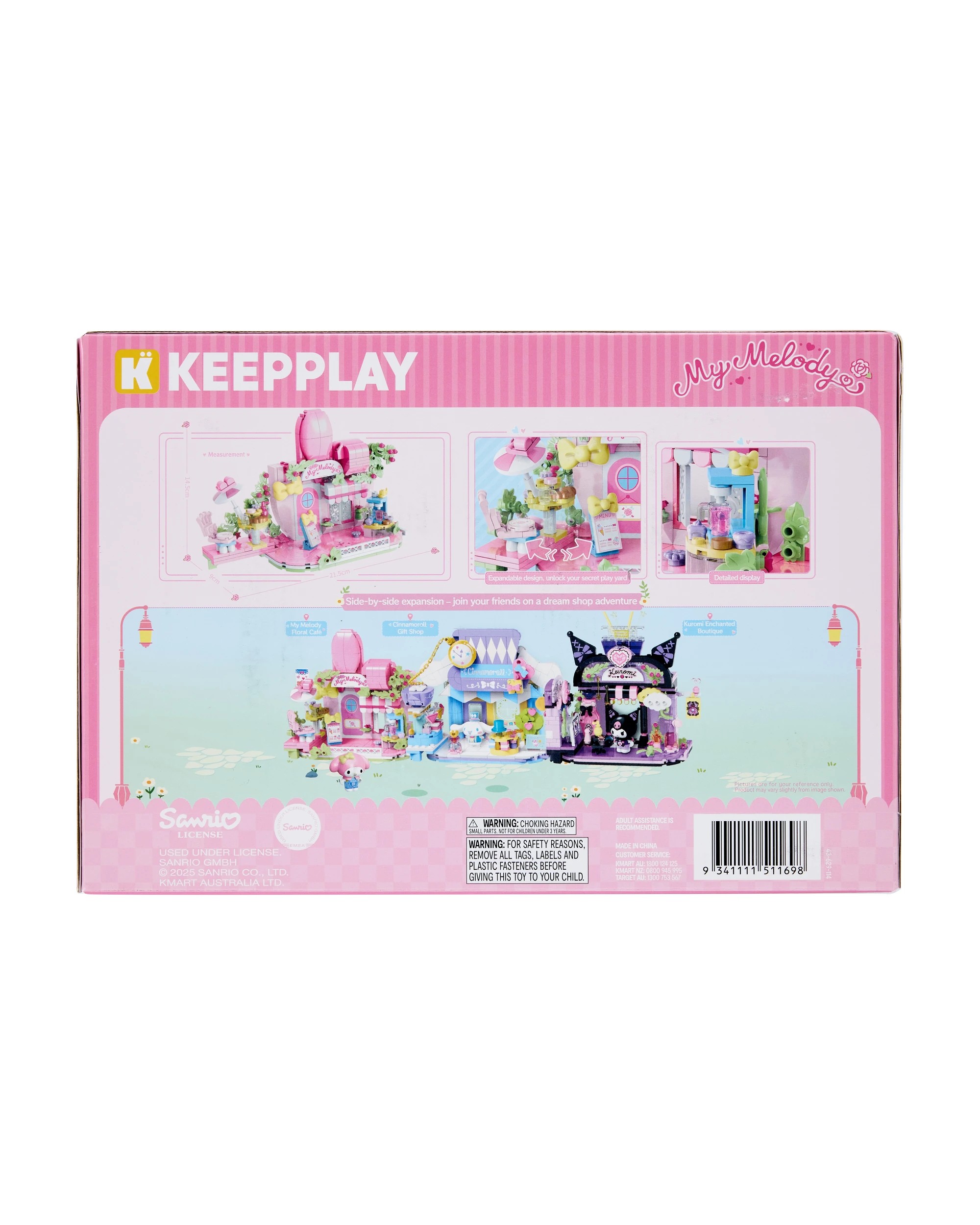 4 377 Piece Keepplay My Melody Floral Cafe, 4 of 4