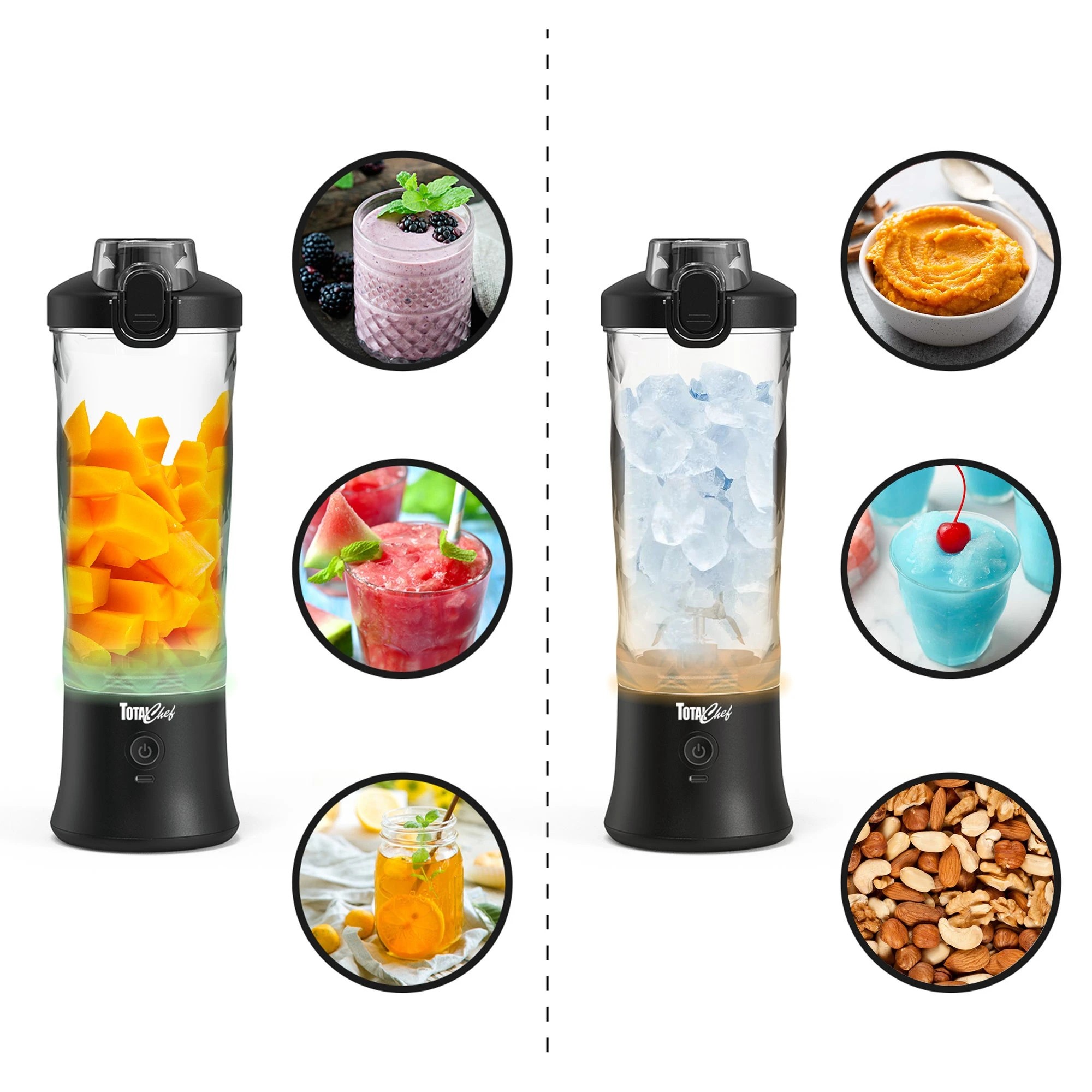 5 Total Chef Personal Blender - Black, 5 of 8