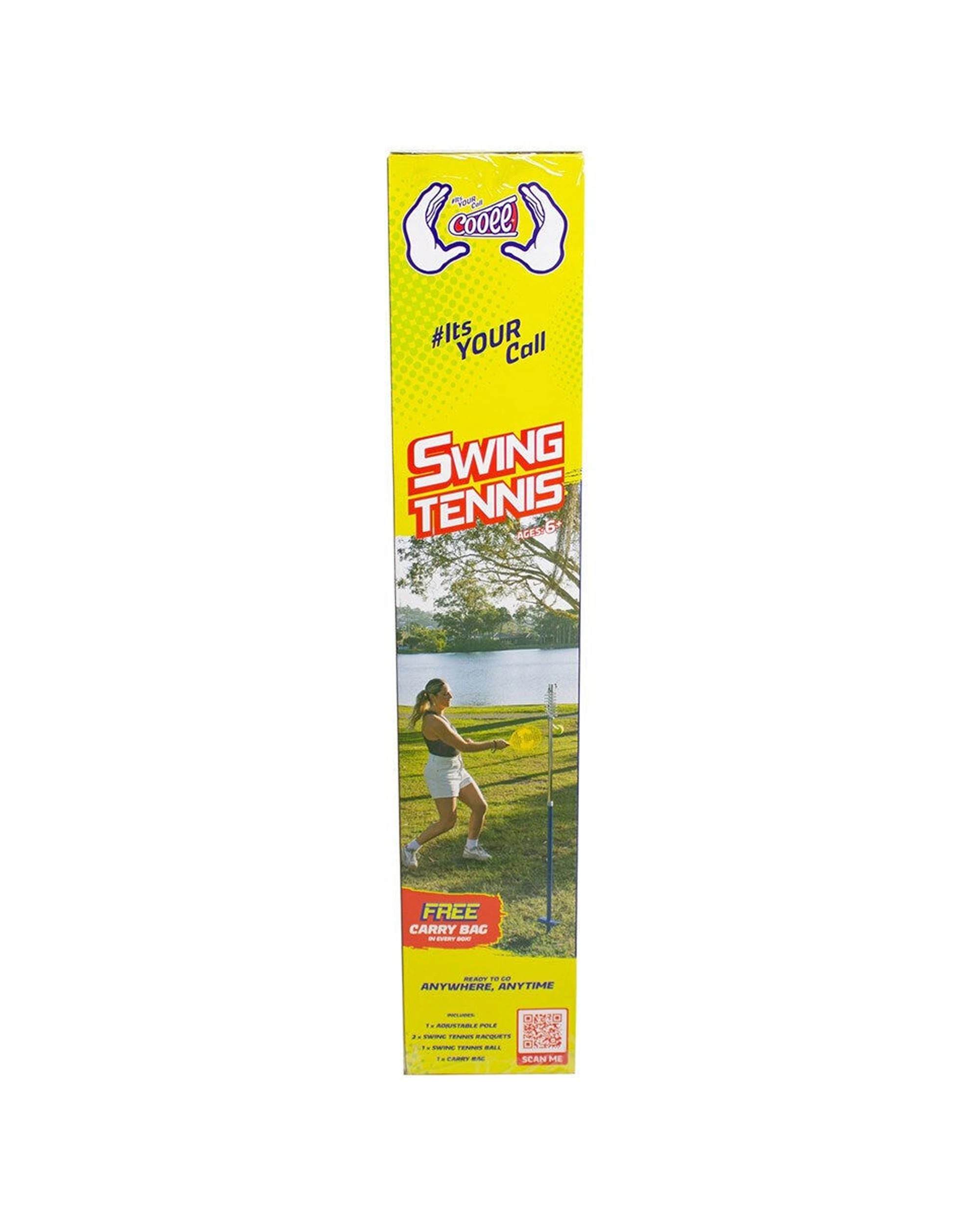 1 Cooee Outdoor Swing Tennis Game 2-Player Set With Carry Bag - Multi, 1 of 2