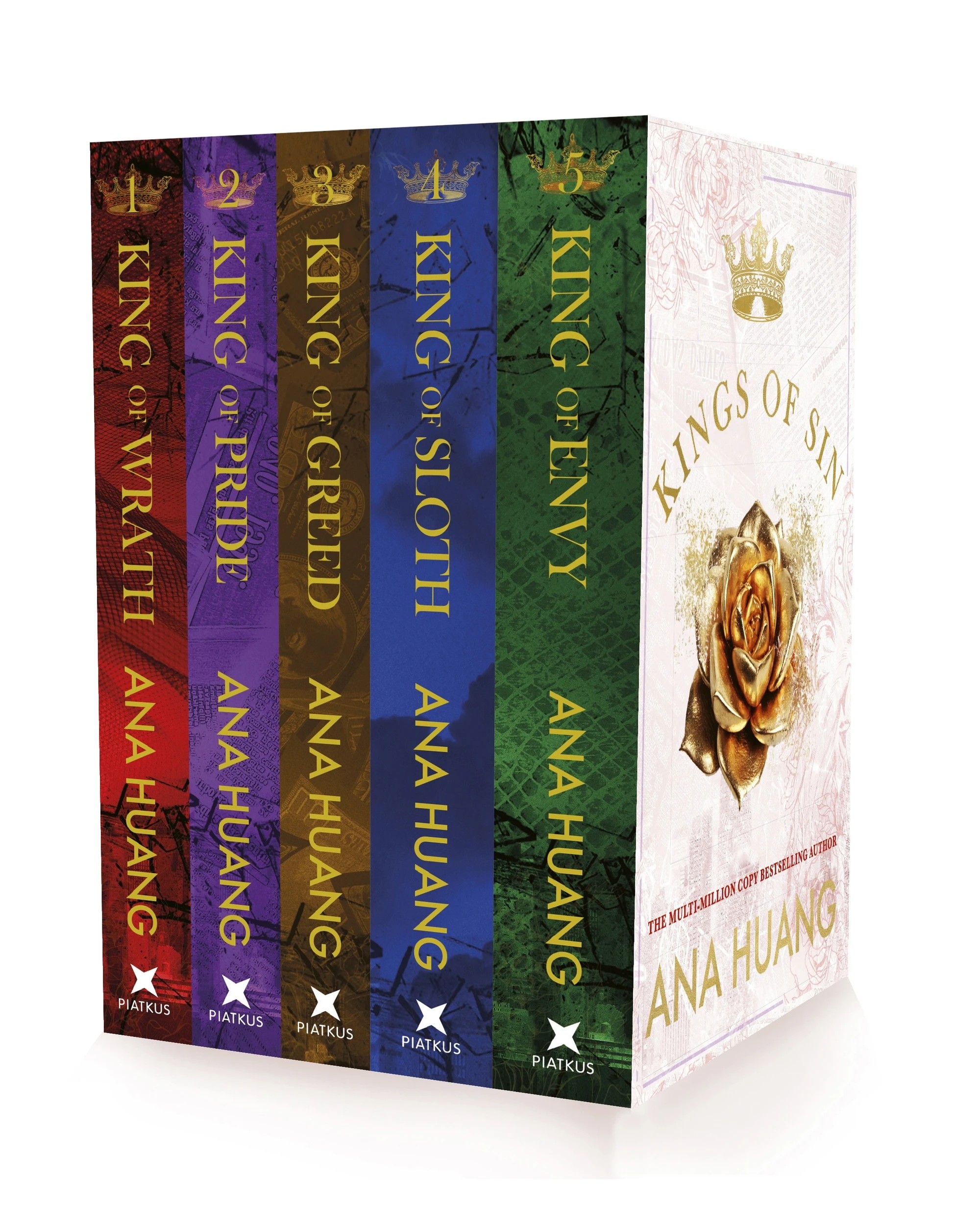 1 Kings Of Sin 5-Book Boxset by Ana Huang - Book, 1 of 1
