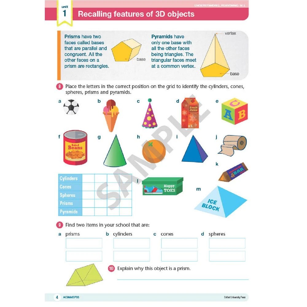 3 Maths Plus Australian Curriculum Value Pack Year 4, 3 of 5
