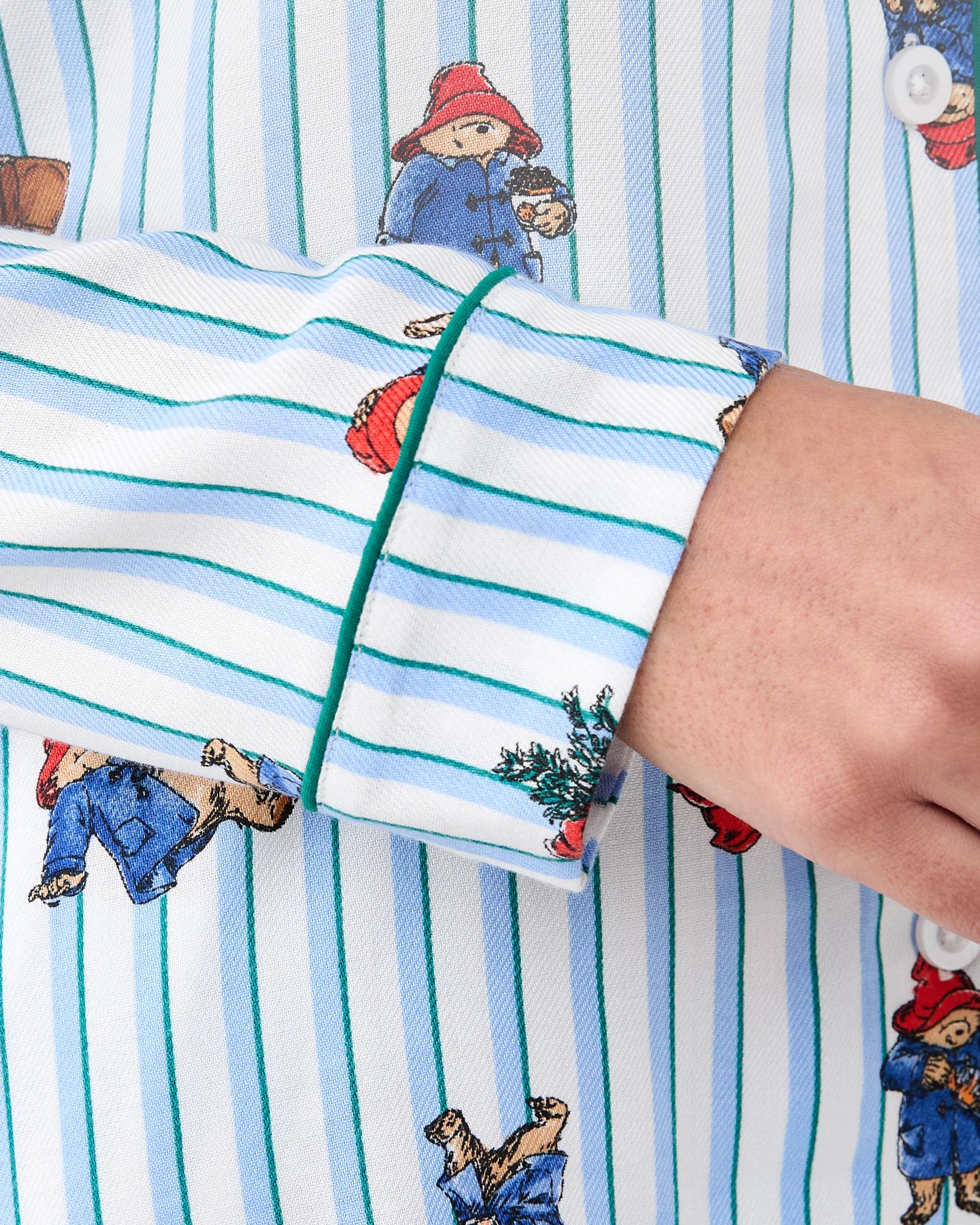 8 Paddington License Flannel Pyjama Set Pb Aop, 8 of 10