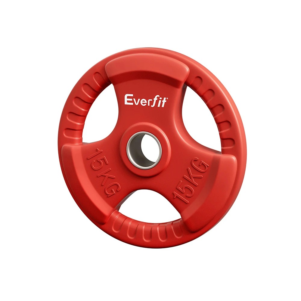 1 Everfit Weight Plates - Red, 1 of 6