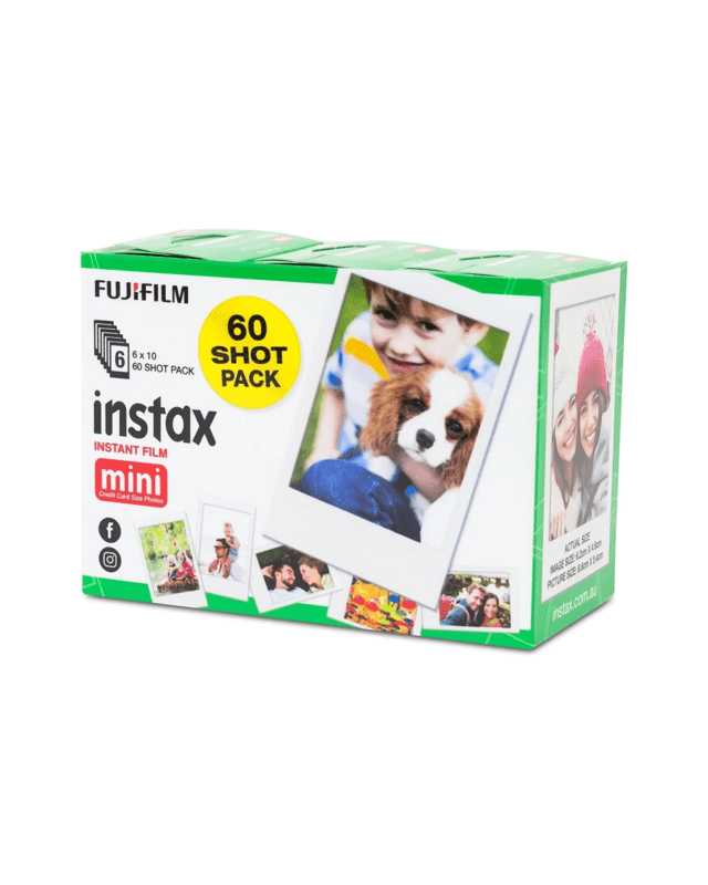 60 Pack Fujifilm Mini Instax Instant 