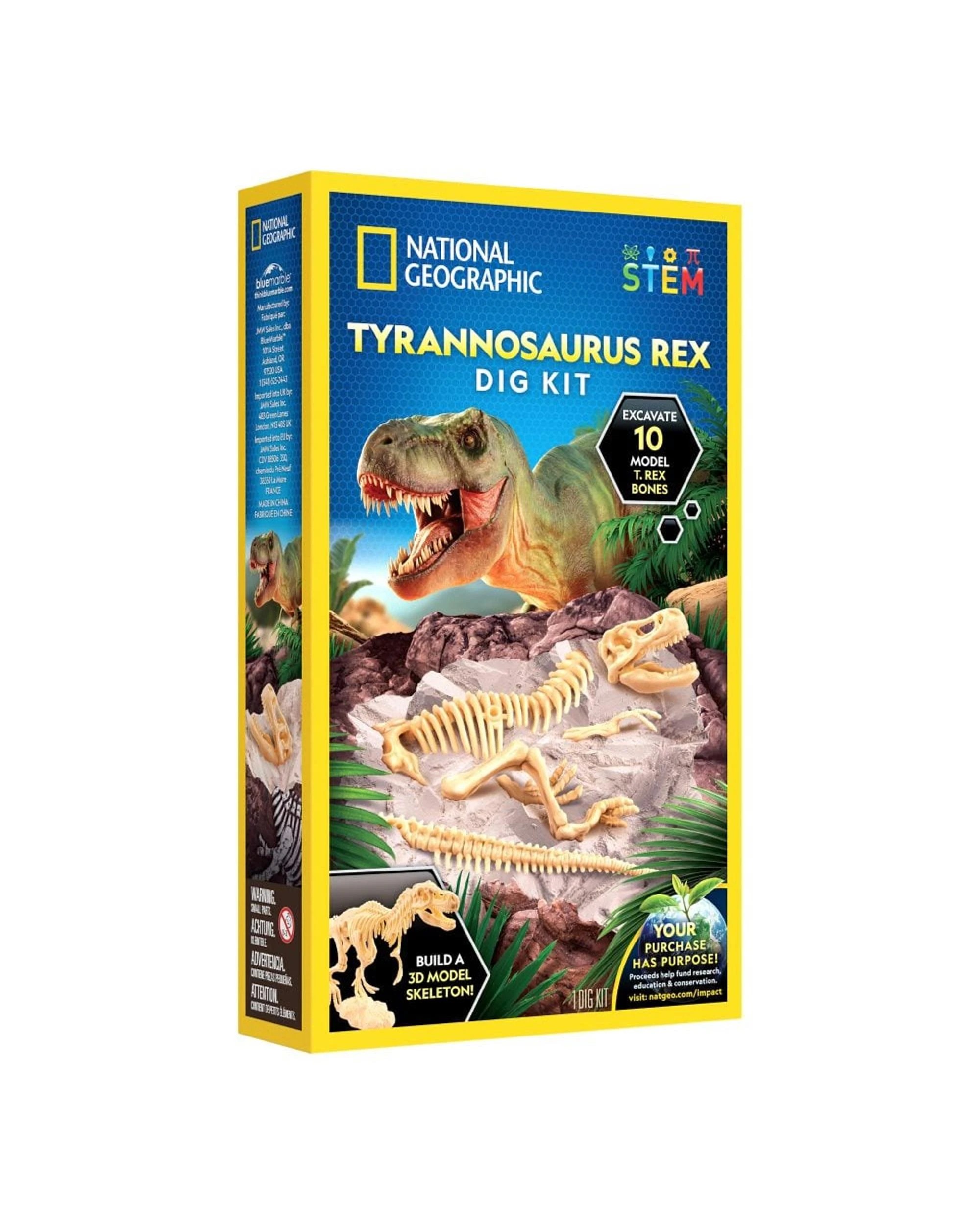 1 National Geographic Tyrannosaurus Rex Dig Kit, 1 of 3