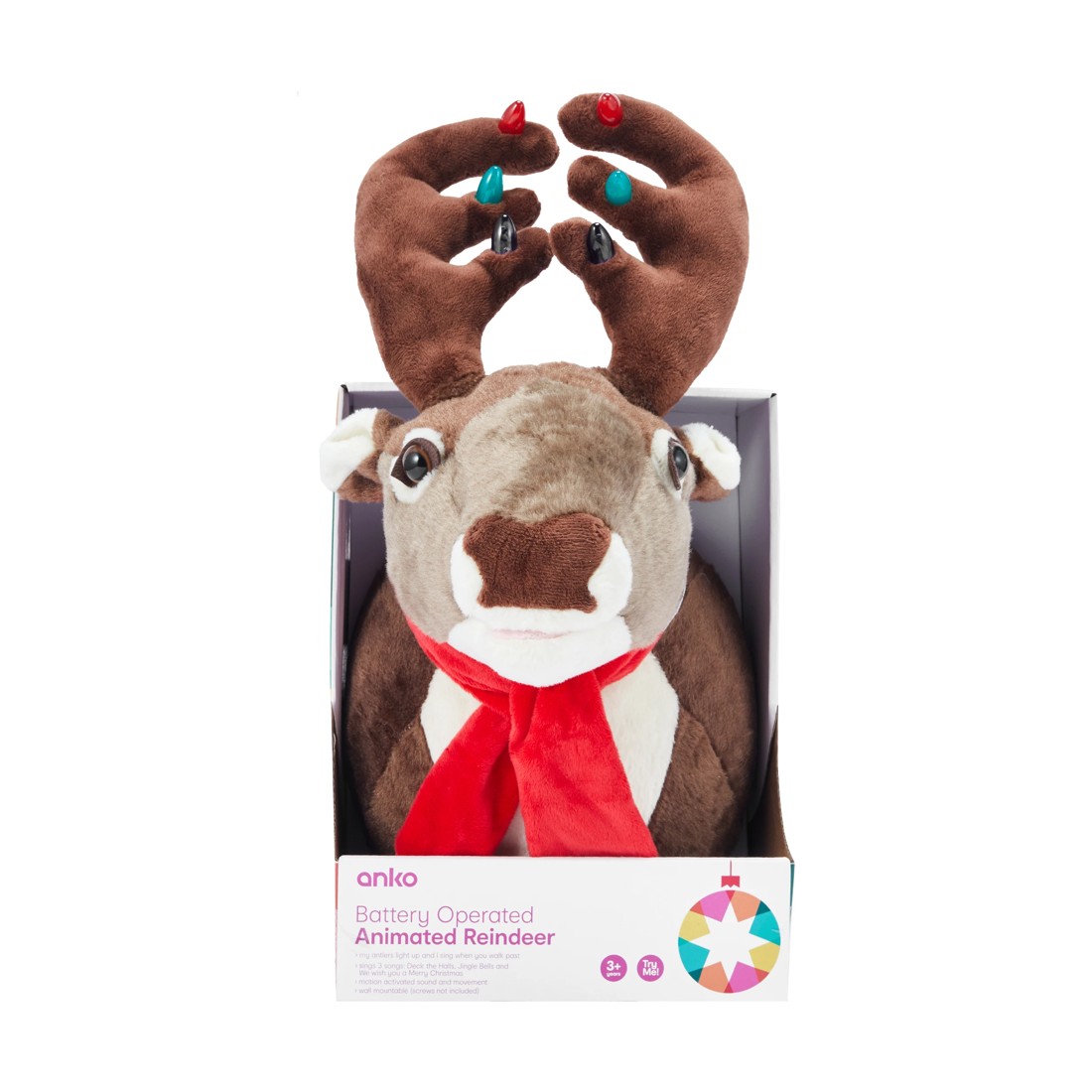 7 Battery Operated Animated Reindeer, 7 of 8