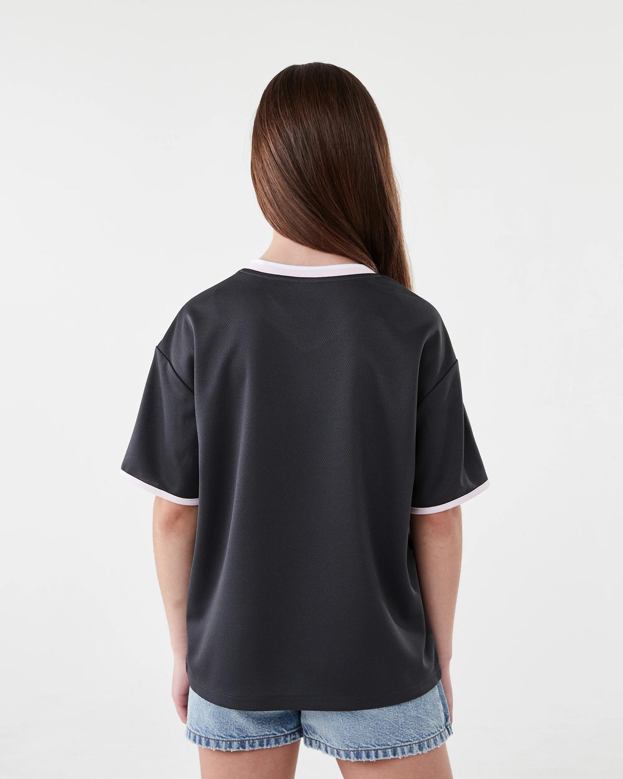 2 Cinnamoroll License Mesh V-Neck T-shirt Cinnamorol, 2 of 8