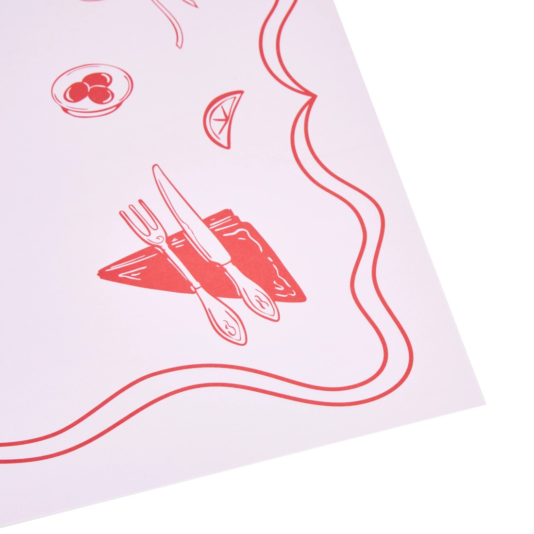 2 24 Piece La Dolce Vita Paper Placemats, 2 of 3