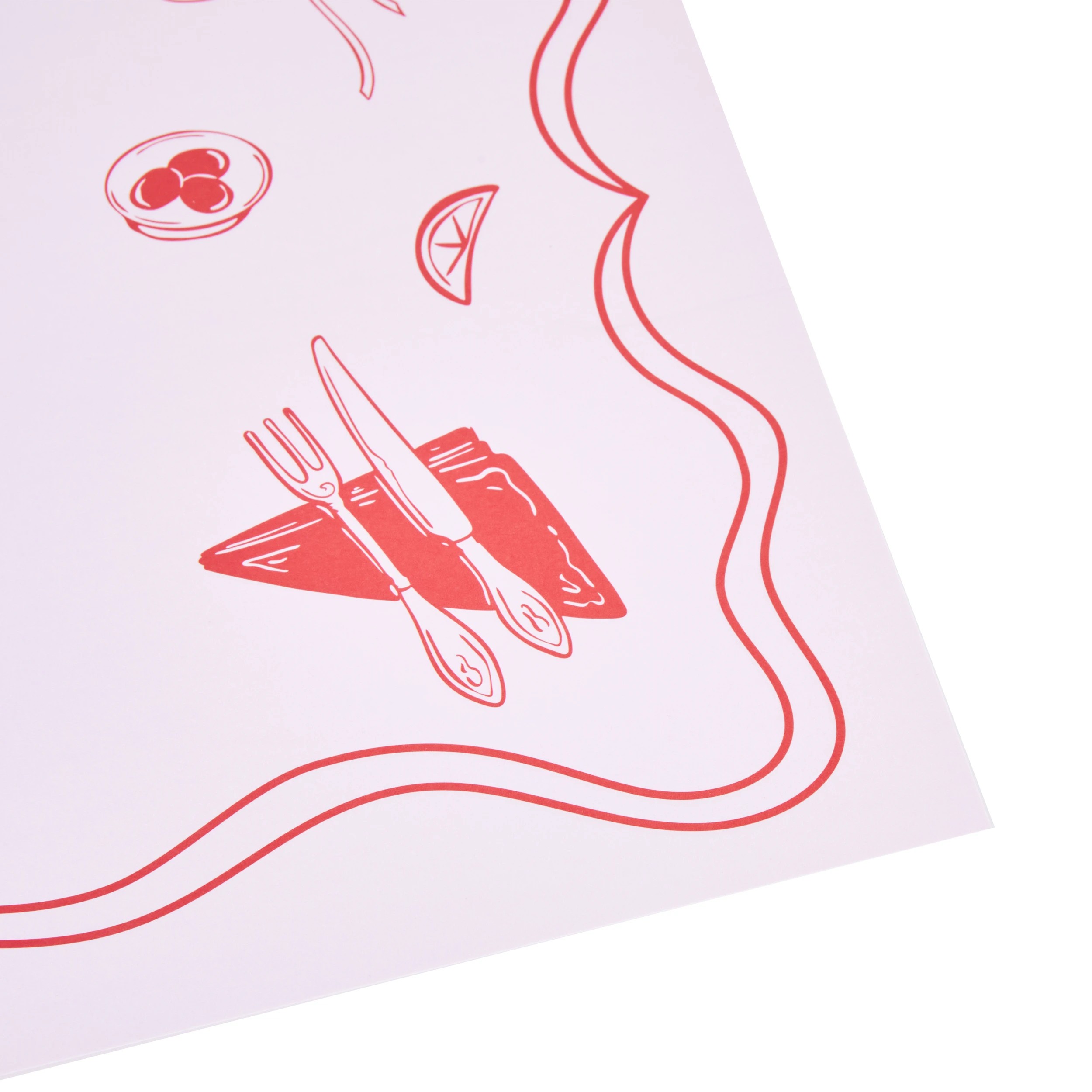 2 24 Piece La Dolce Vita Paper Placemats, 2 of 3