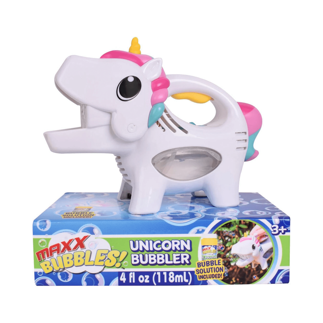 1 Maxx Bubbles Handheld Unicorn Bubbler, 1 of 4