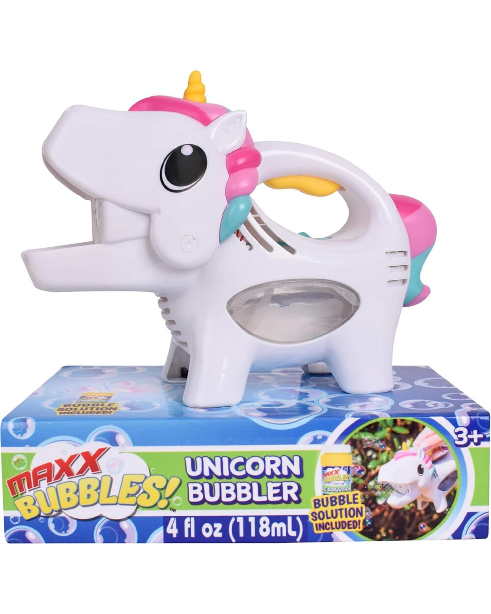 1 Maxx Bubbles Handheld Unicorn Bubbler, 1 of 4